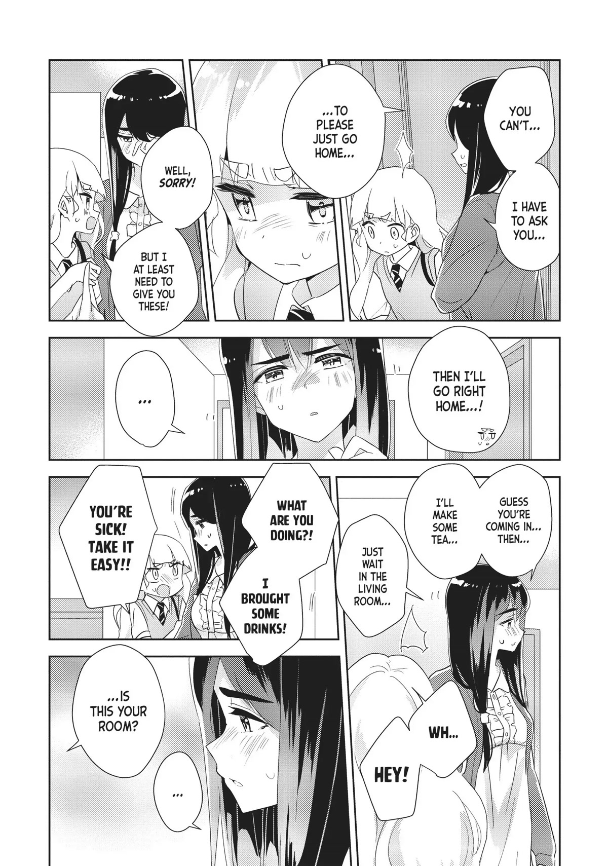 Watashi no Yuri wa Oshigoto desu! Chapter 27 page 20 - Chapter 27: Onee-sama's Absence