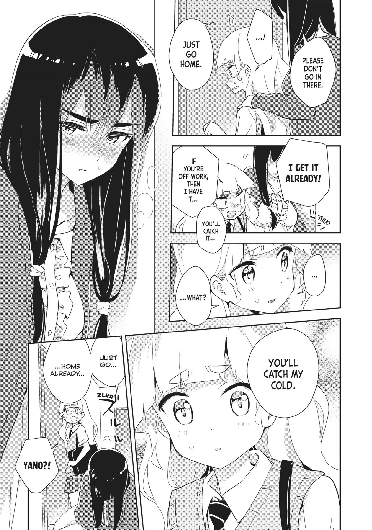 Watashi no Yuri wa Oshigoto desu! Chapter 27 page 21 - Chapter 27: Onee-sama's Absence