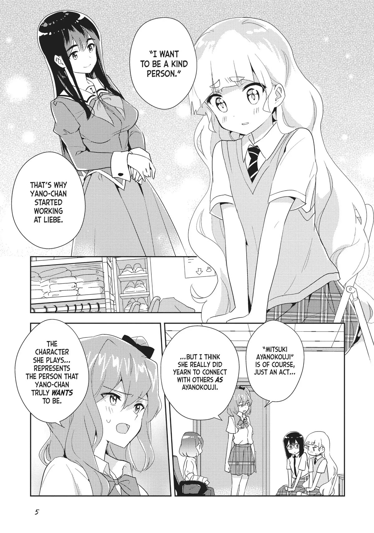 Watashi no Yuri wa Oshigoto desu! Chapter 27 page 5 - Chapter 27: Onee-sama's Absence