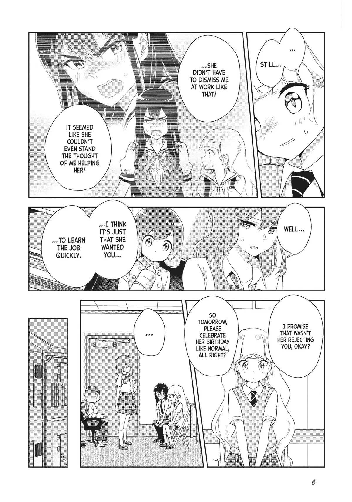 Watashi no Yuri wa Oshigoto desu! Chapter 27 page 6 - Chapter 27: Onee-sama's Absence