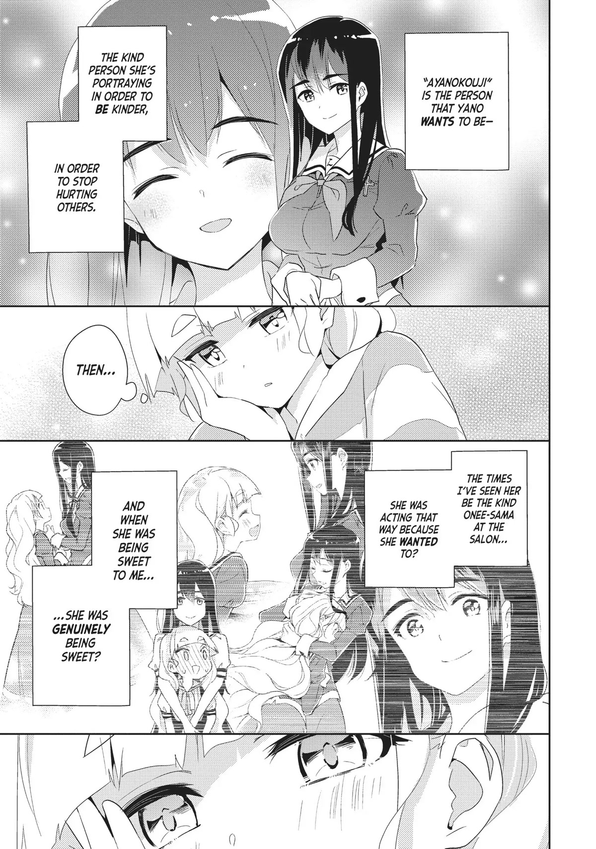 Watashi no Yuri wa Oshigoto desu! Chapter 27 page 7 - Chapter 27: Onee-sama's Absence