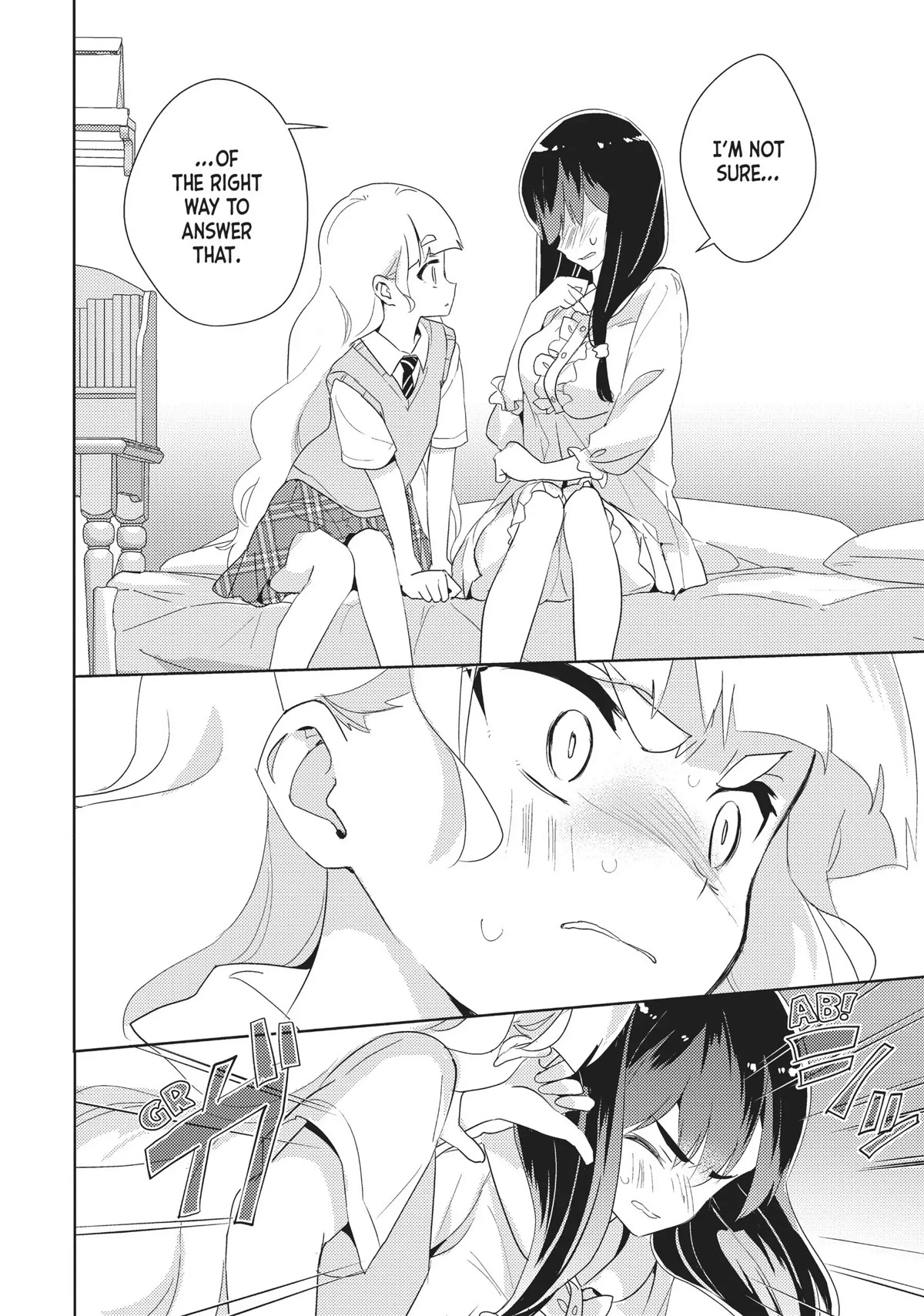 Watashi no Yuri wa Oshigoto desu! Chapter 28 page 12 - Chapter 28: Onee-sama's True Feelings
