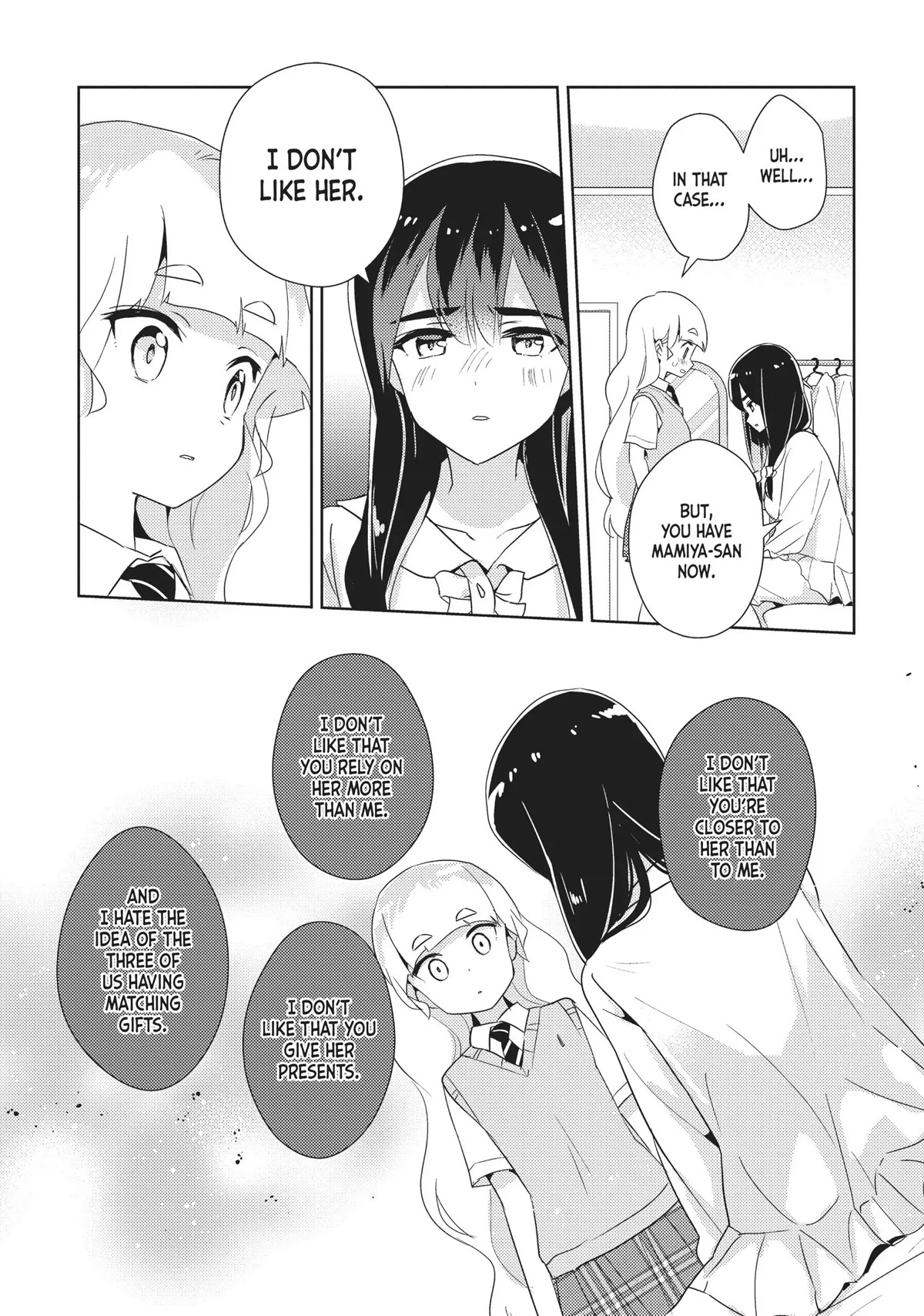 Watashi no Yuri wa Oshigoto desu! Chapter 28 page 17 - Chapter 28: Onee-sama's True Feelings