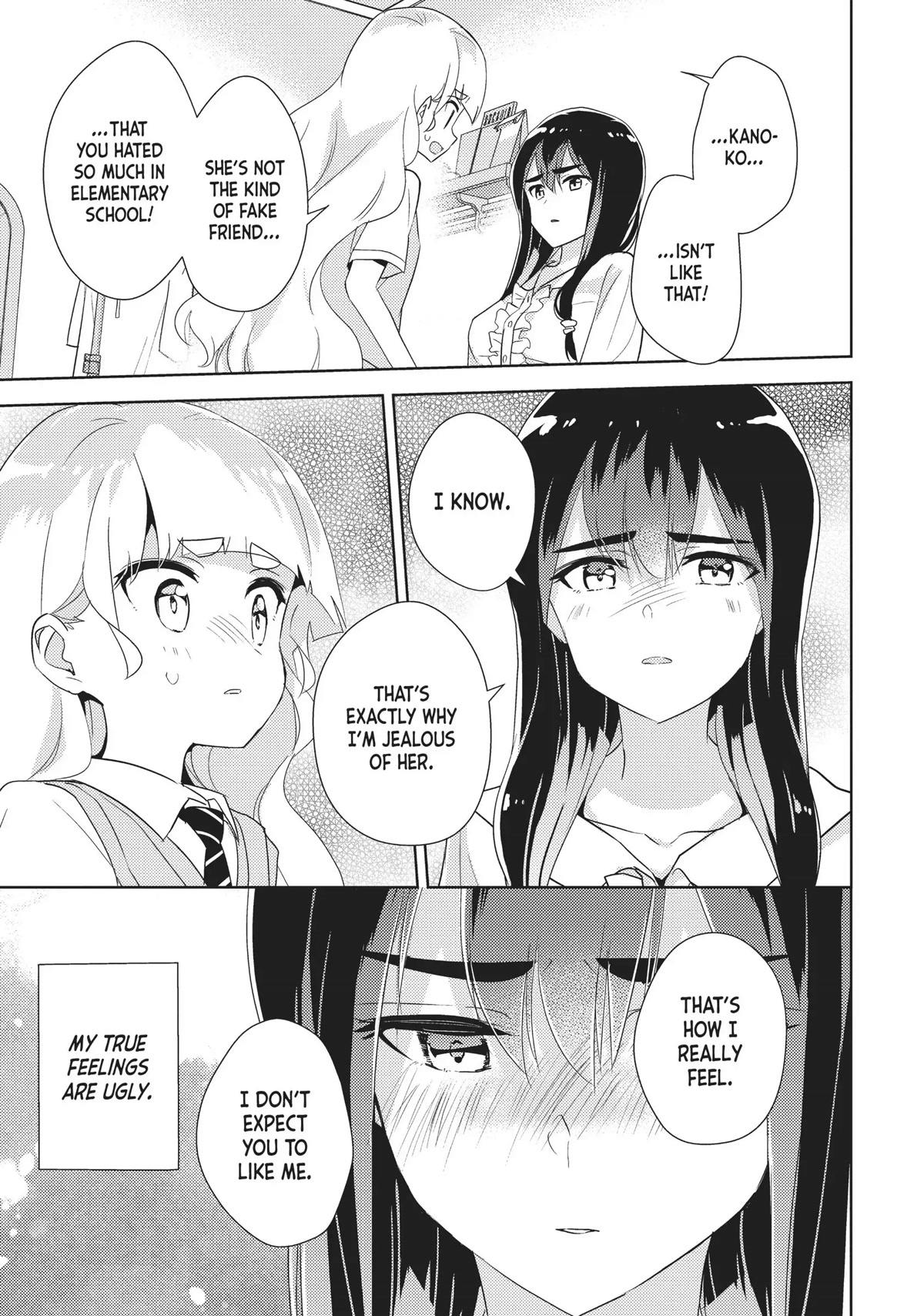 Watashi no Yuri wa Oshigoto desu! Chapter 28 page 19 - Chapter 28: Onee-sama's True Feelings