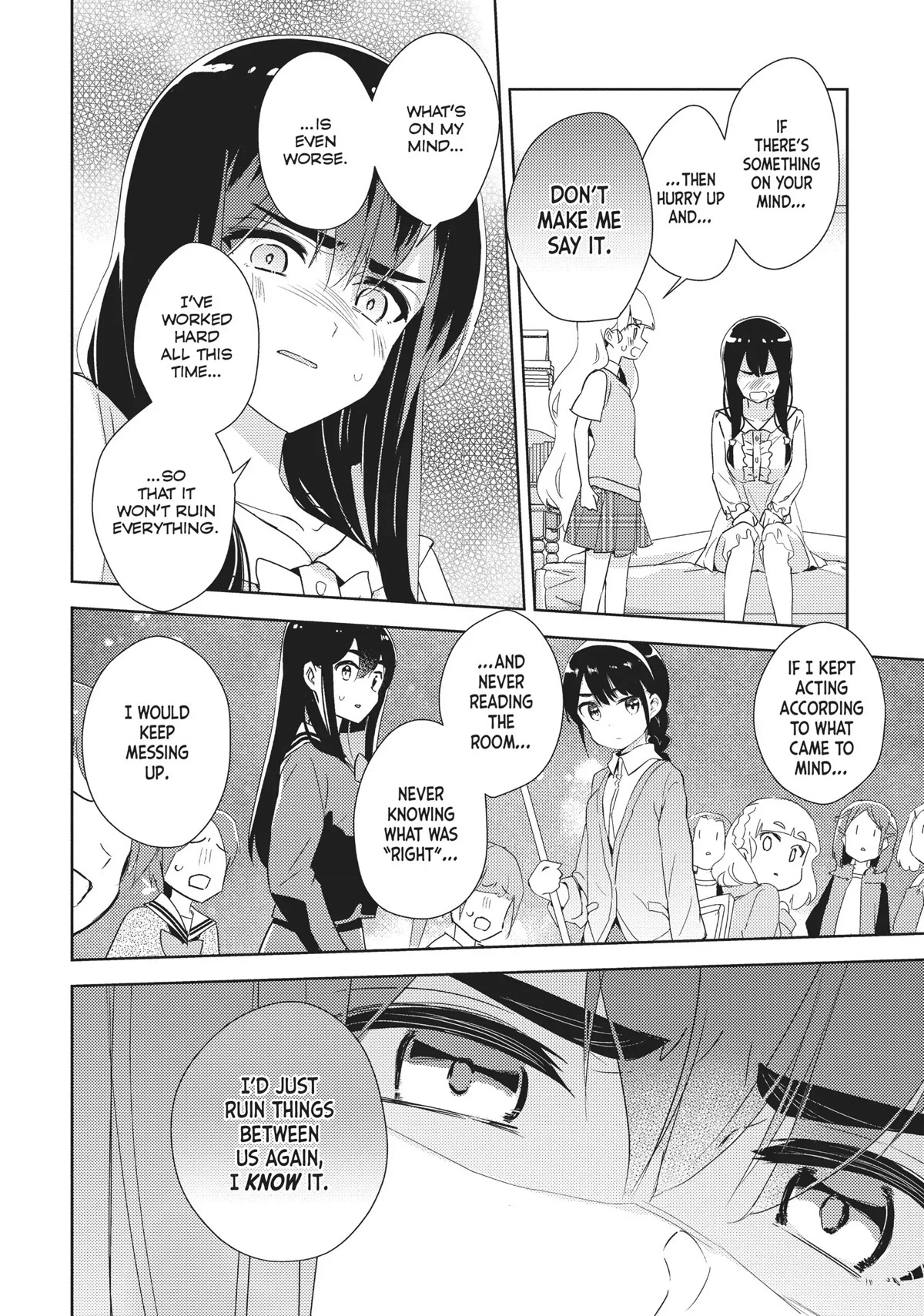 Watashi no Yuri wa Oshigoto desu! Chapter 28 page 6 - Chapter 28: Onee-sama's True Feelings