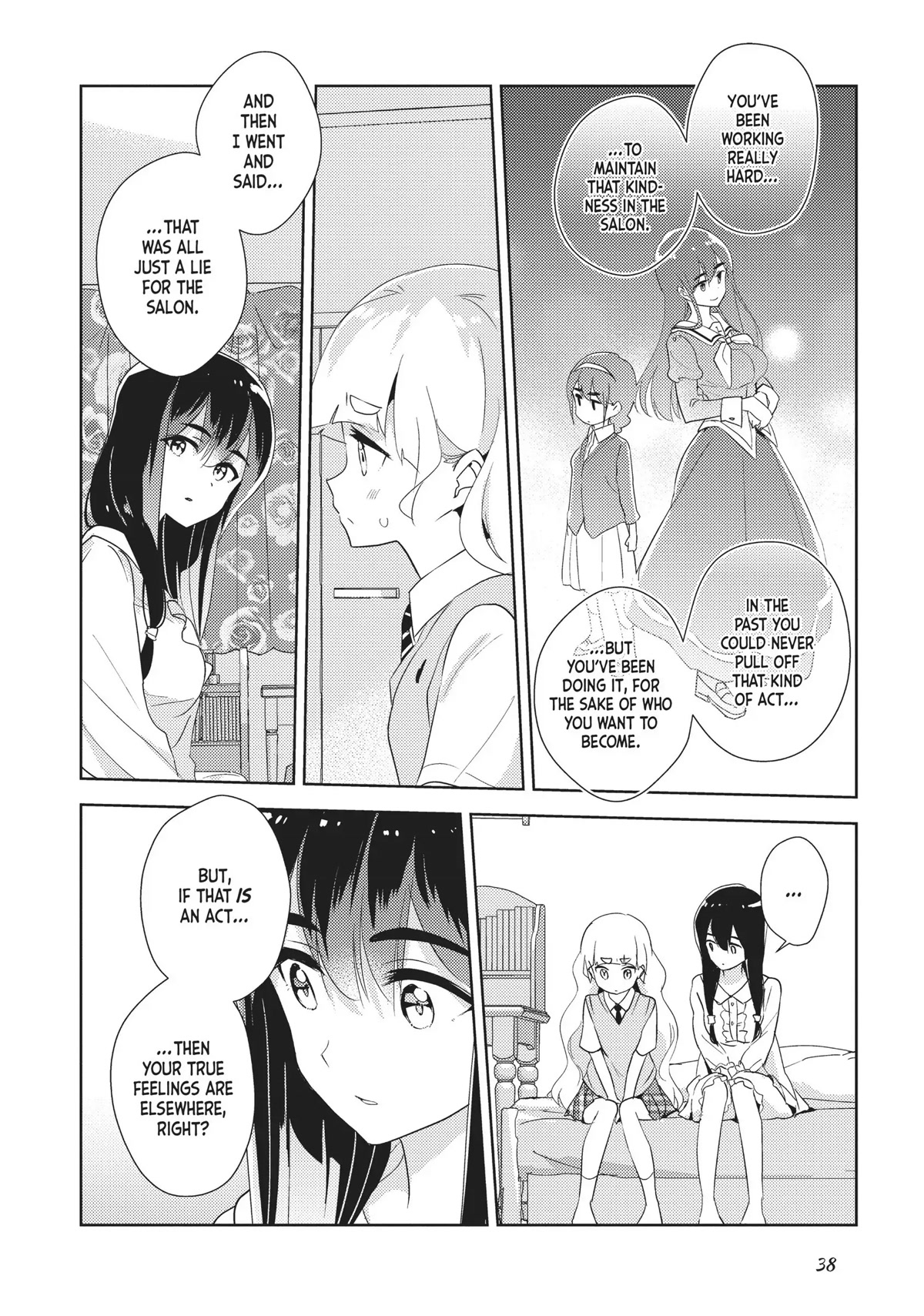 Watashi no Yuri wa Oshigoto desu! Chapter 28 page 8 - Chapter 28: Onee-sama's True Feelings