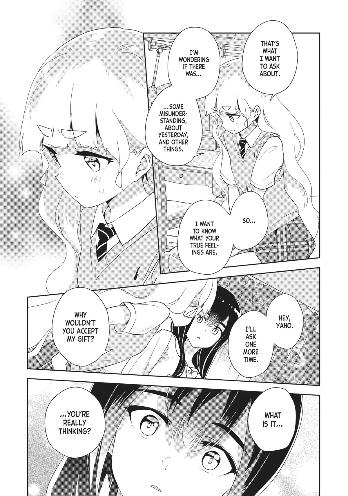Watashi no Yuri wa Oshigoto desu! Chapter 28 page 9 - Chapter 28: Onee-sama's True Feelings