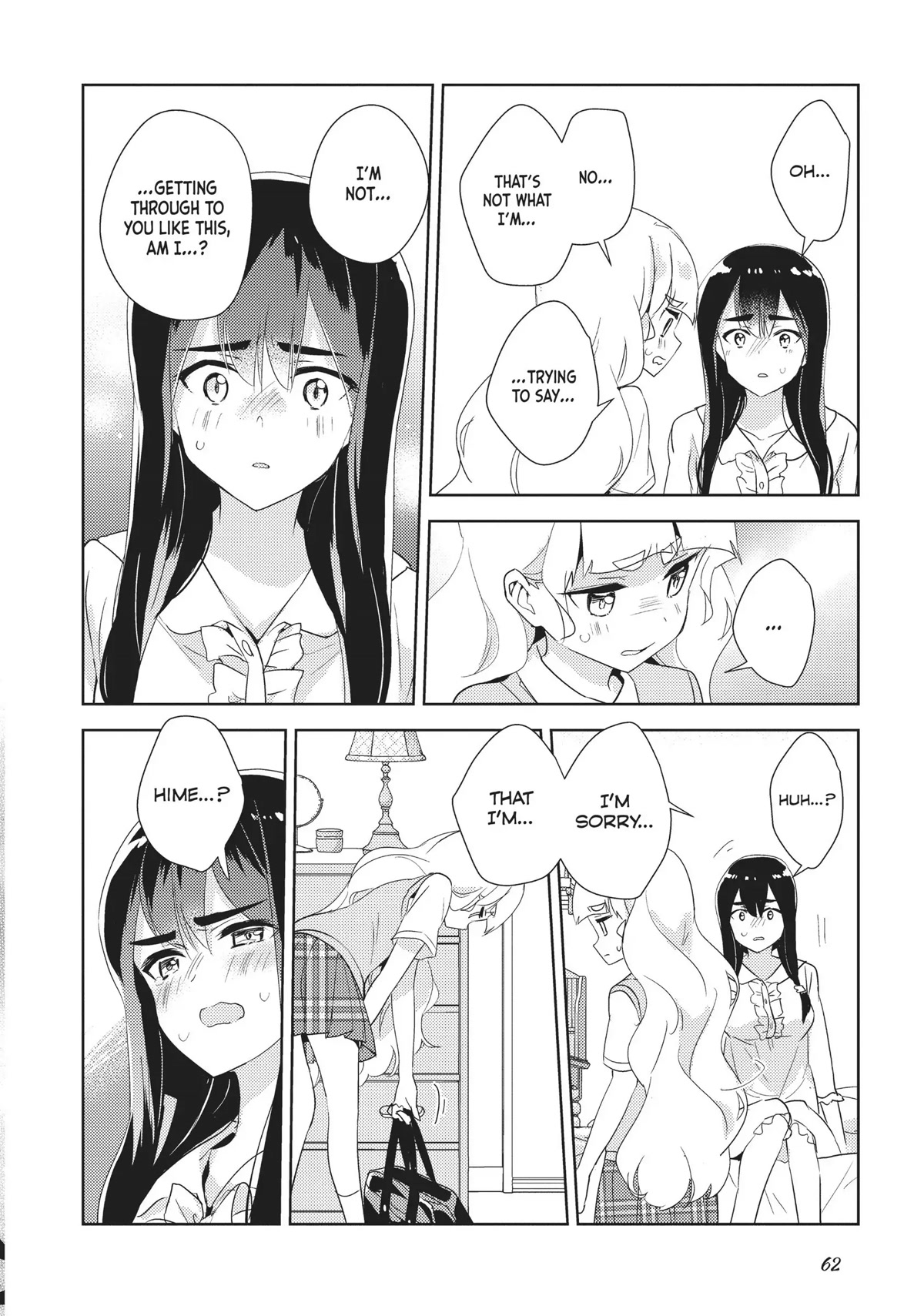 Watashi no Yuri wa Oshigoto desu! Chapter 29 page 12 - Chapter 29: My Dearest Onee-sama