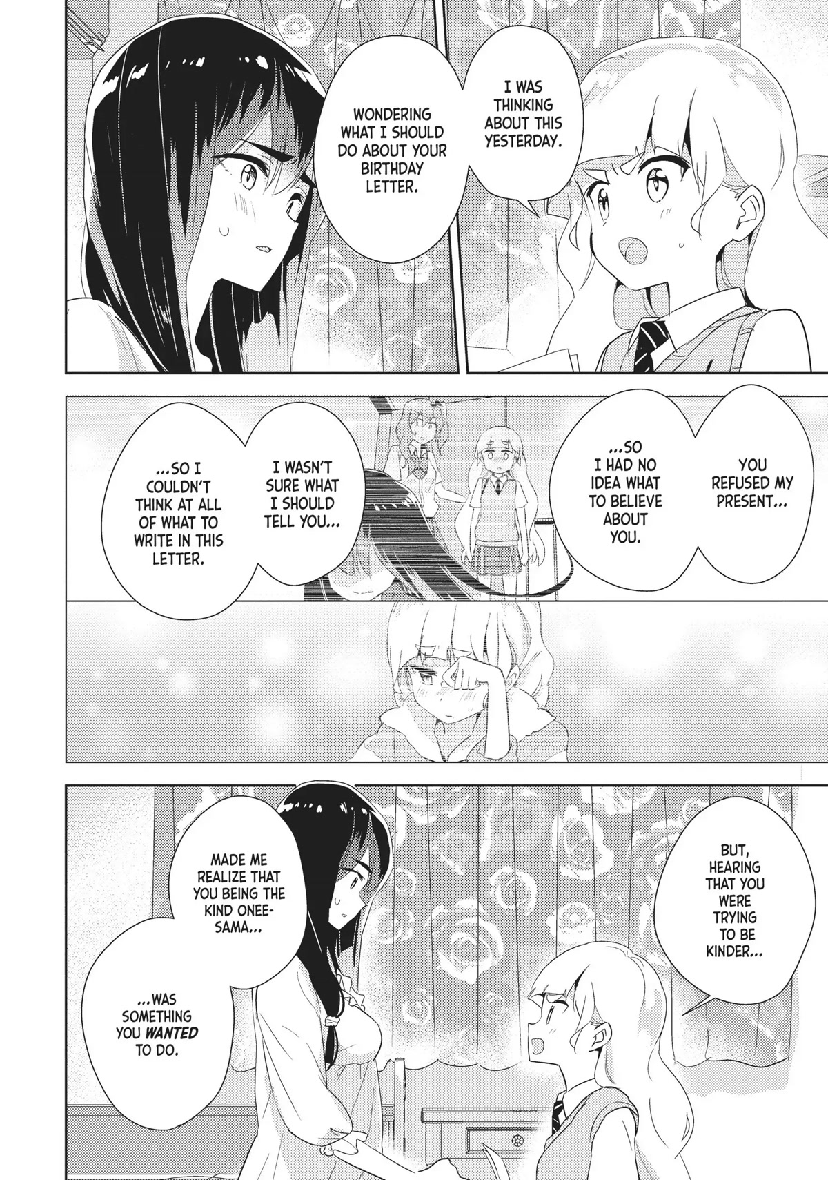Watashi no Yuri wa Oshigoto desu! Chapter 29 page 14 - Chapter 29: My Dearest Onee-sama