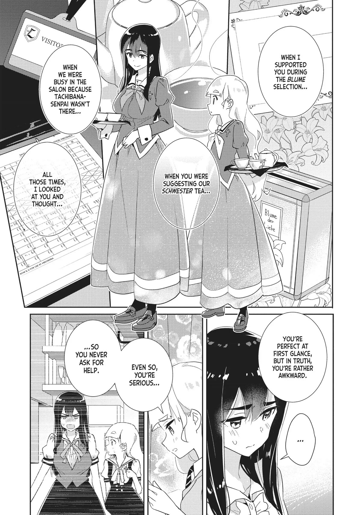 Watashi no Yuri wa Oshigoto desu! Chapter 29 page 19 - Chapter 29: My Dearest Onee-sama