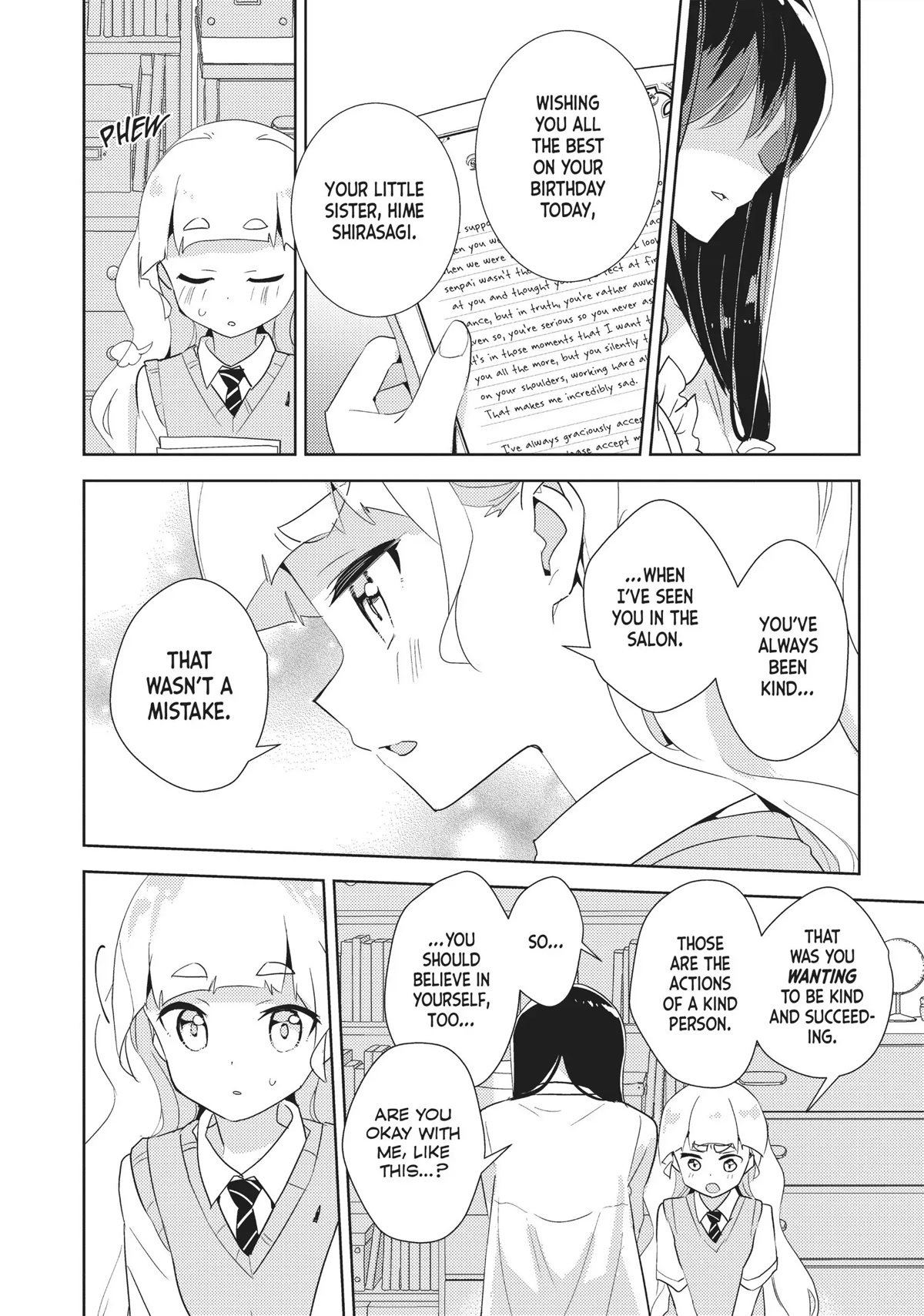 Watashi no Yuri wa Oshigoto desu! Chapter 29 page 22 - Chapter 29: My Dearest Onee-sama