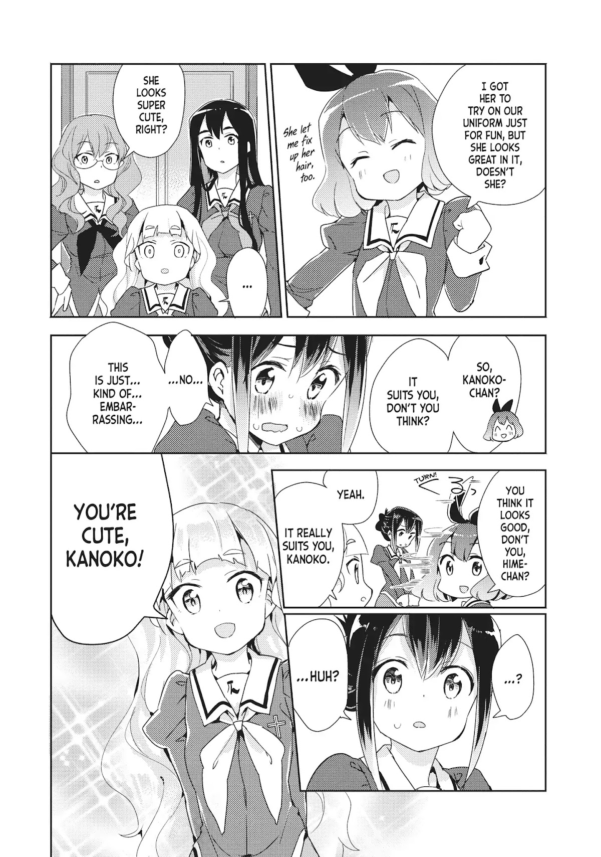 Watashi no Yuri wa Oshigoto desu! Chapter 3 page 20 - Chapter 3: Vol.1 Shift 3: Is This Guest a Friend of Yours?