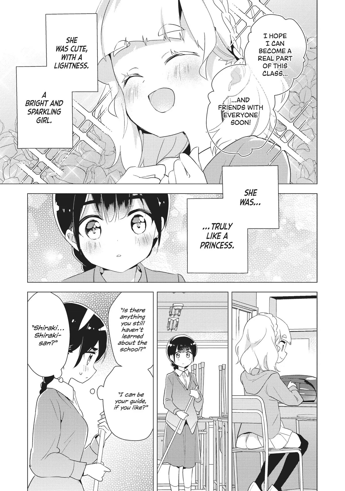 Watashi no Yuri wa Oshigoto desu! Chapter 30 page 13 - Chapter 30: Love Goes On