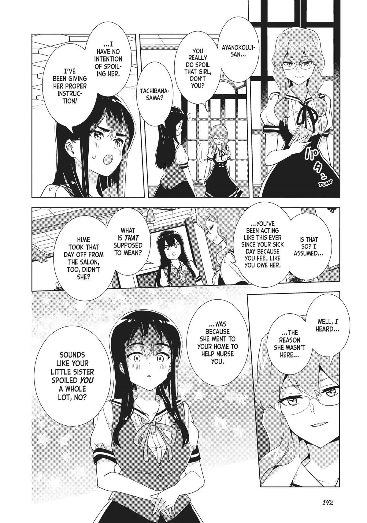 Watashi no Yuri wa Oshigoto desu! Chapter 31 page 16 - Chapter 31: Back to the Way Thing Were