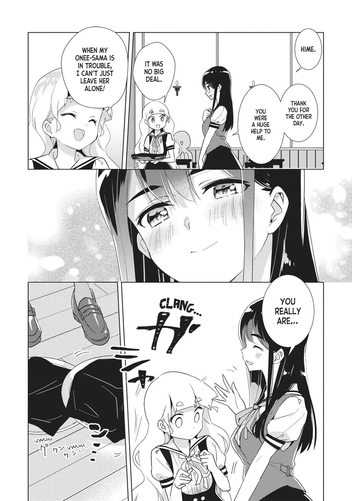 Watashi no Yuri wa Oshigoto desu! Chapter 31 page 18 - Chapter 31: Back to the Way Thing Were