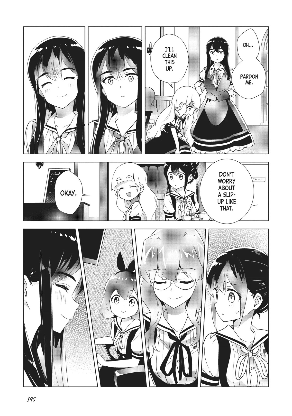 Watashi no Yuri wa Oshigoto desu! Chapter 31 page 19 - Chapter 31: Back to the Way Thing Were