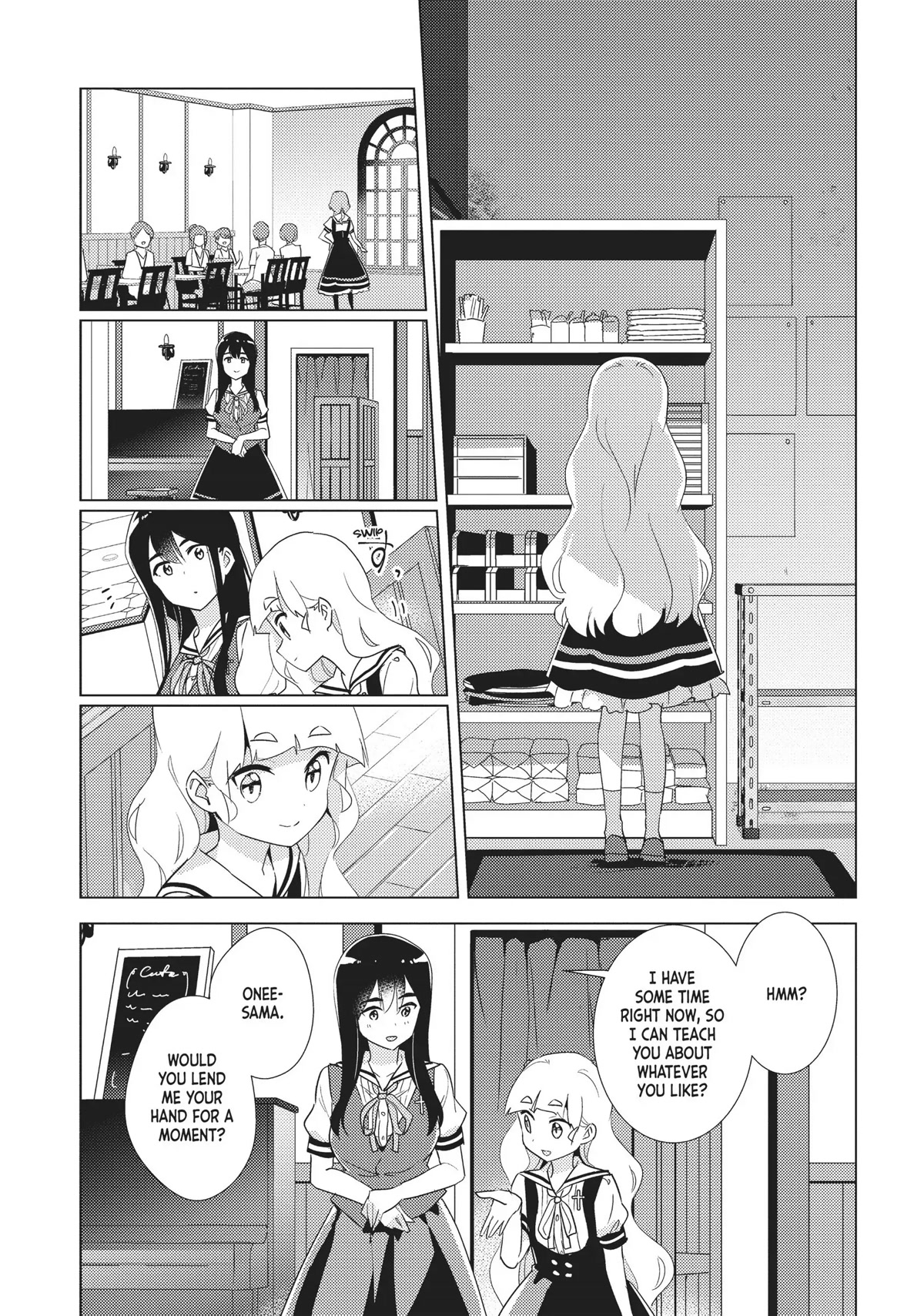 Watashi no Yuri wa Oshigoto desu! Chapter 31 page 20 - Chapter 31: Back to the Way Thing Were