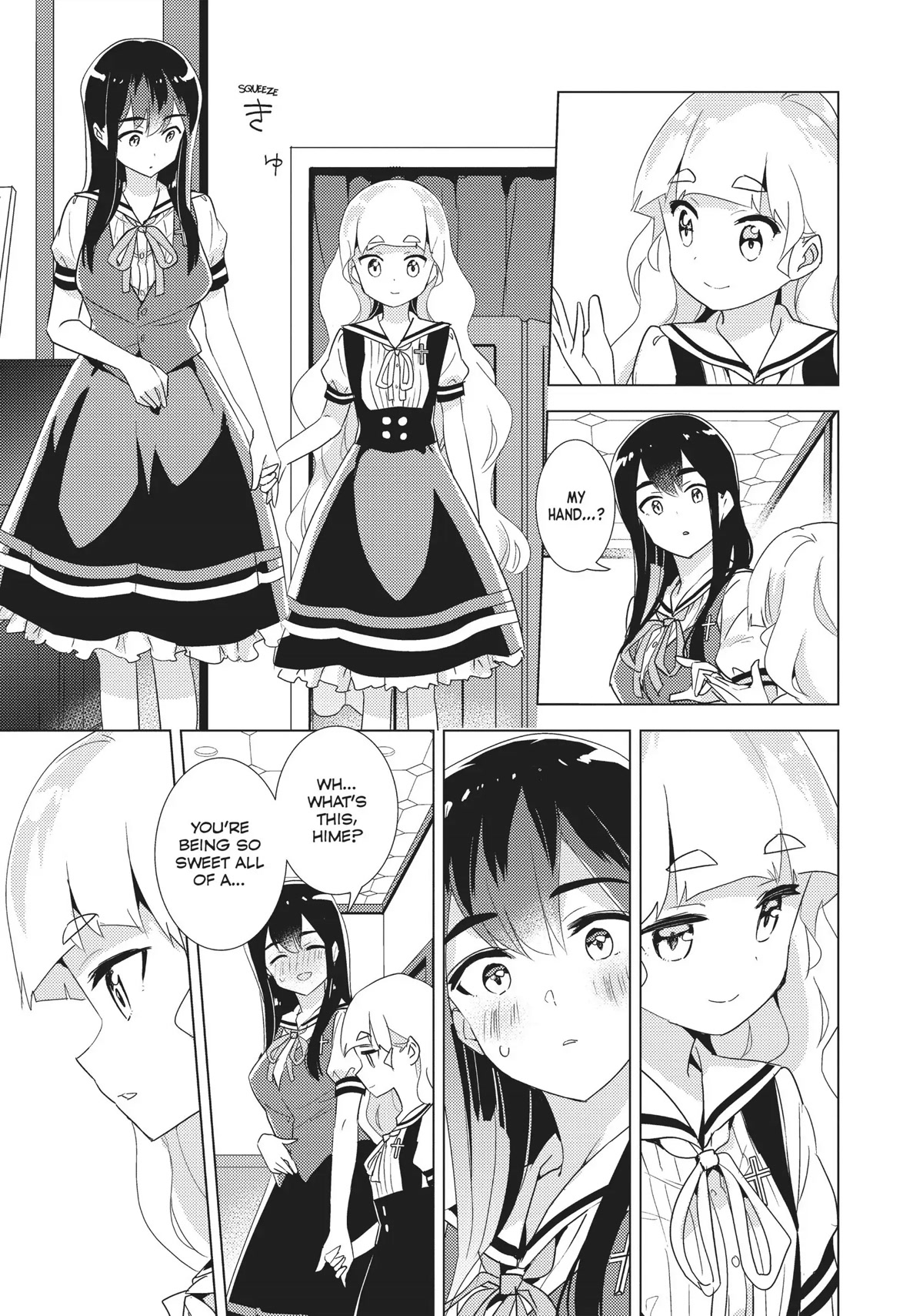Watashi no Yuri wa Oshigoto desu! Chapter 31 page 21 - Chapter 31: Back to the Way Thing Were