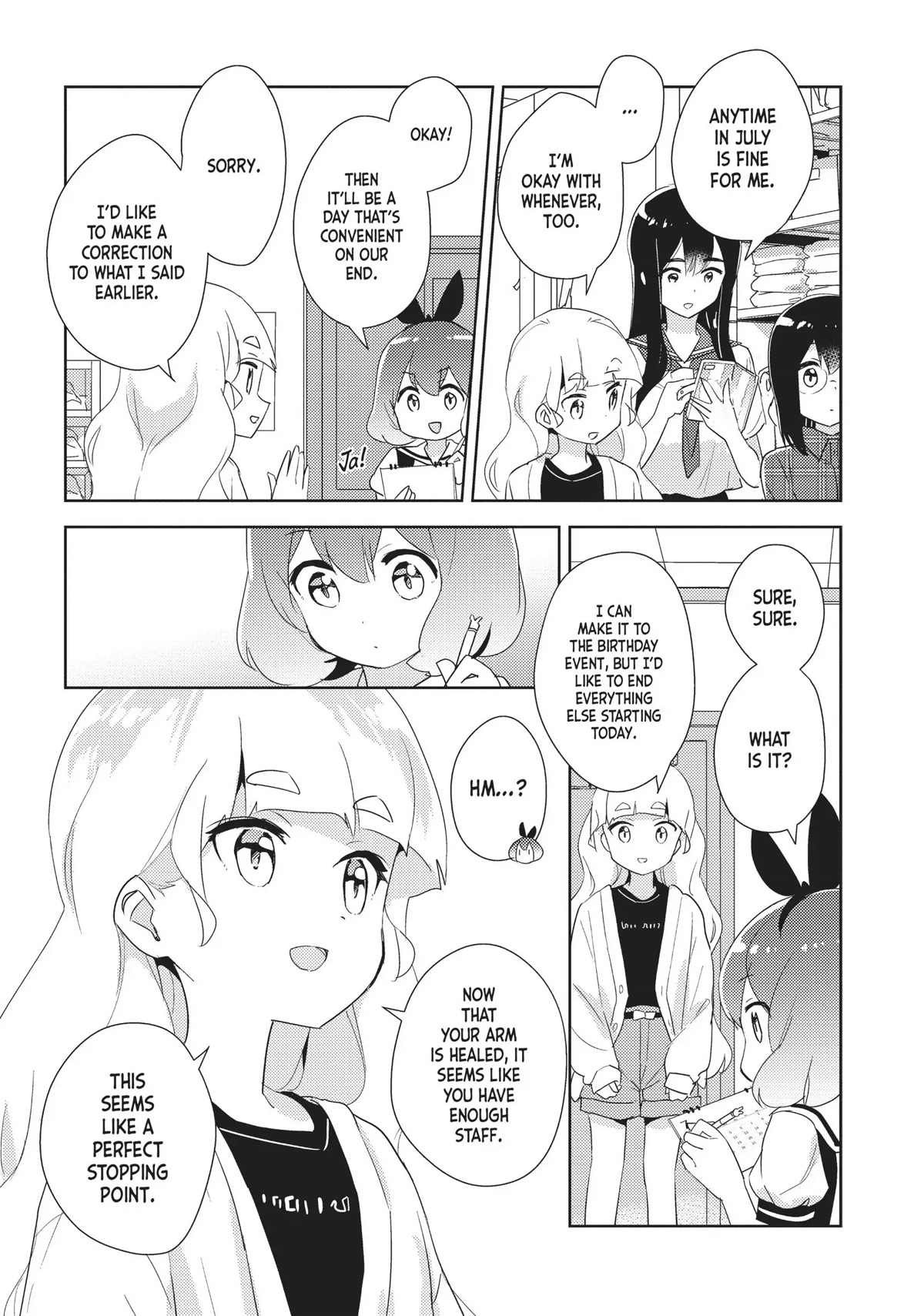 Watashi no Yuri wa Oshigoto desu! Chapter 31 page 27 - Chapter 31: Back to the Way Thing Were
