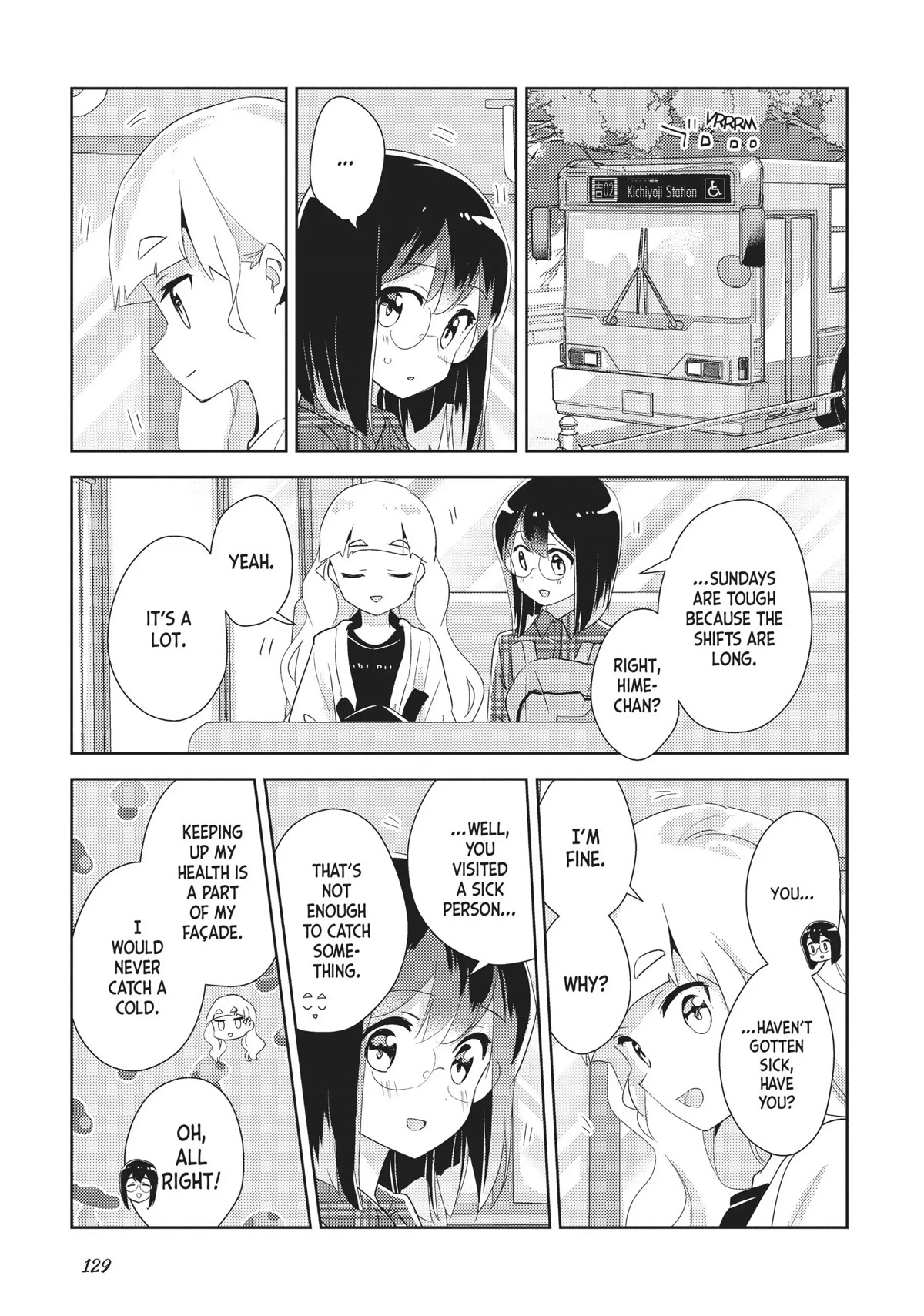 Watashi no Yuri wa Oshigoto desu! Chapter 31 page 3 - Chapter 31: Back to the Way Thing Were
