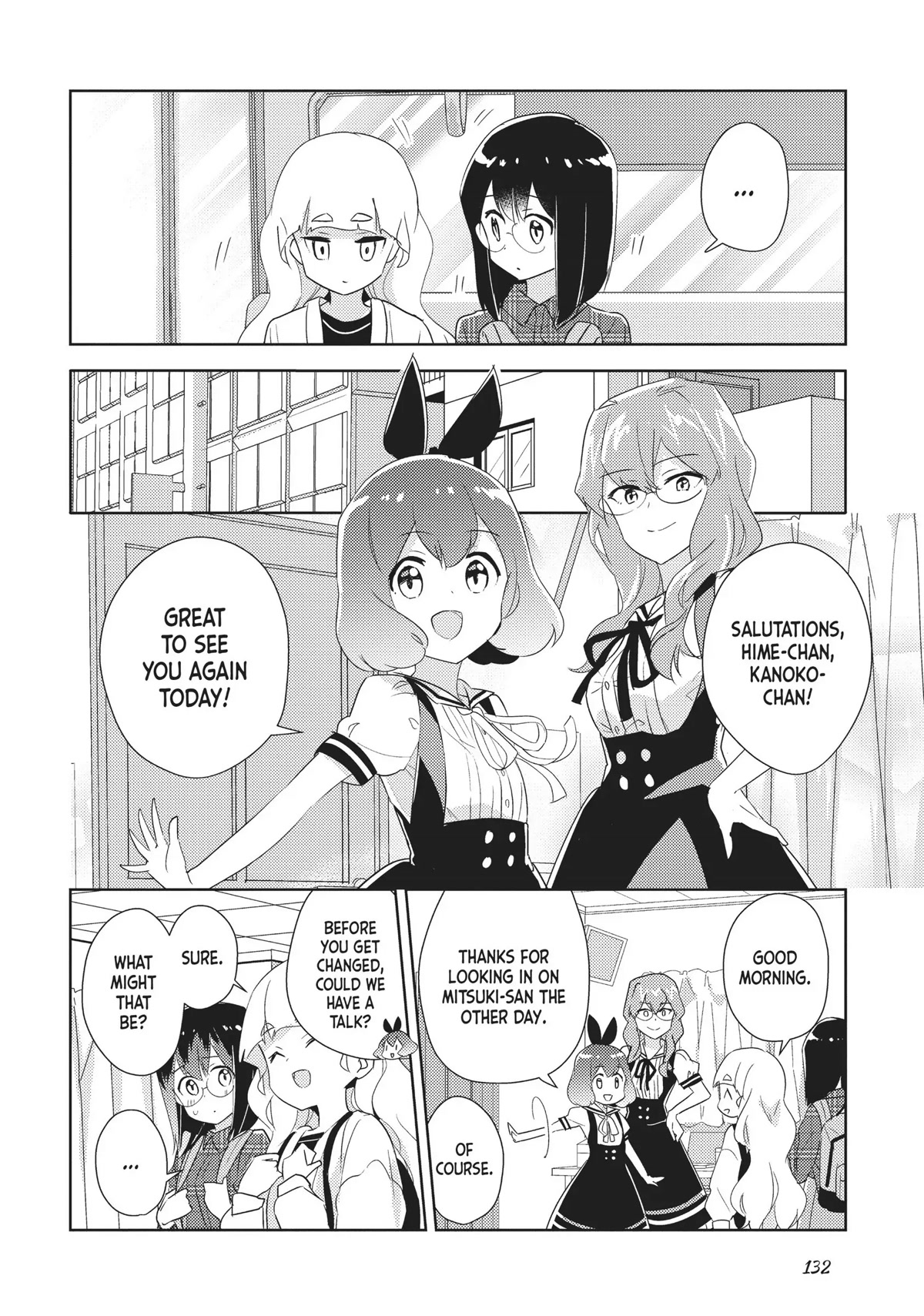 Watashi no Yuri wa Oshigoto desu! Chapter 31 page 6 - Chapter 31: Back to the Way Thing Were