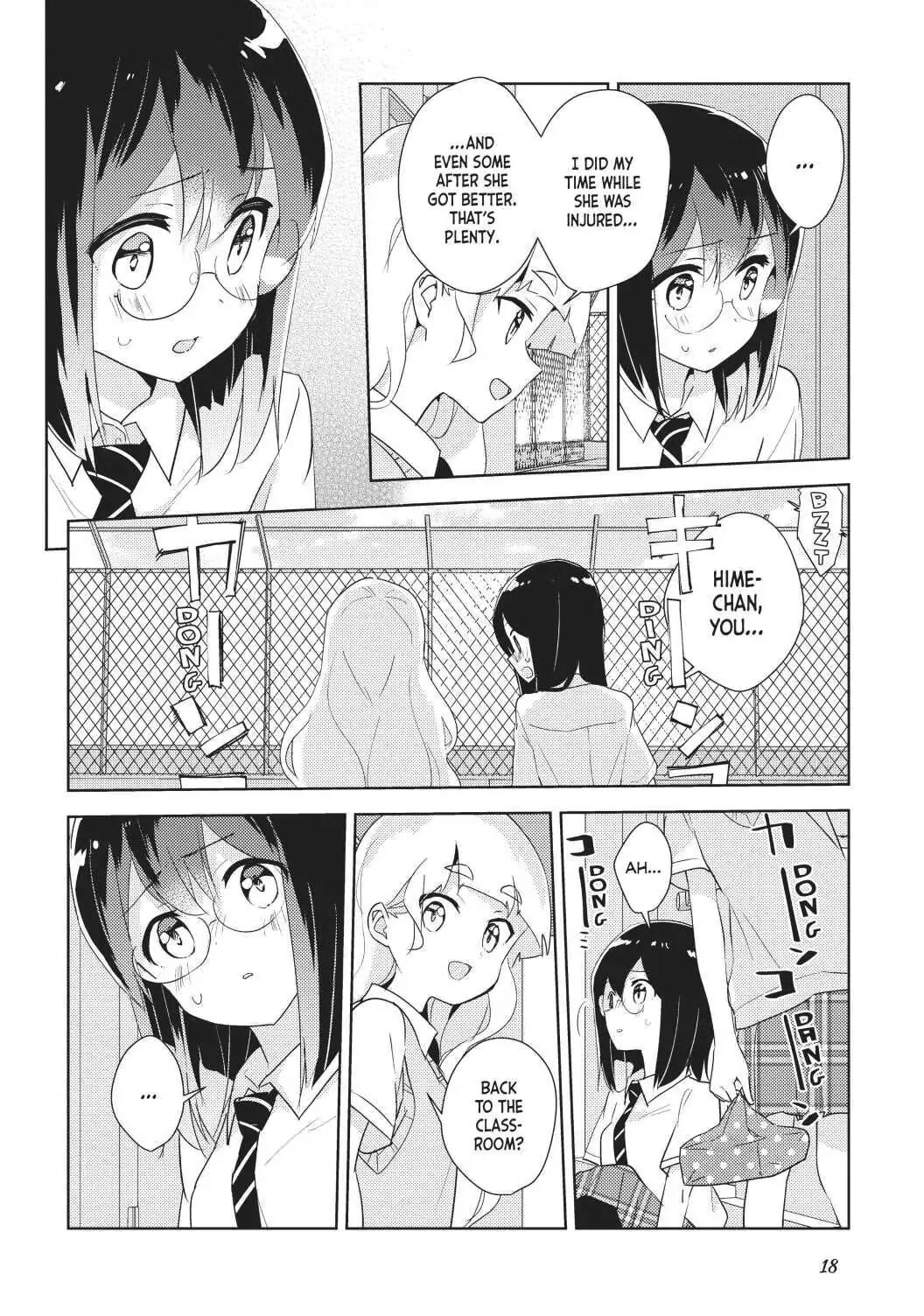 Watashi no Yuri wa Oshigoto desu! Chapter 32 page 18 - Chapter 32: Have You a Moment to Spare?