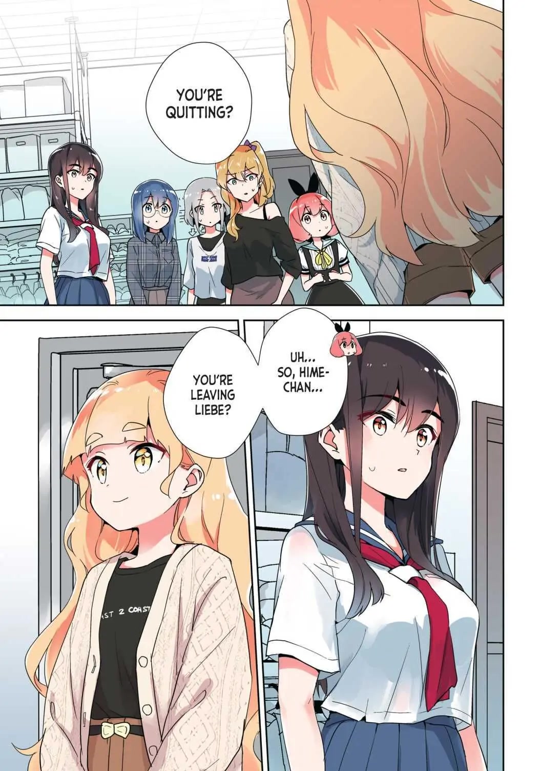 Watashi no Yuri wa Oshigoto desu! Chapter 32 page 2 - Chapter 32: Have You a Moment to Spare?