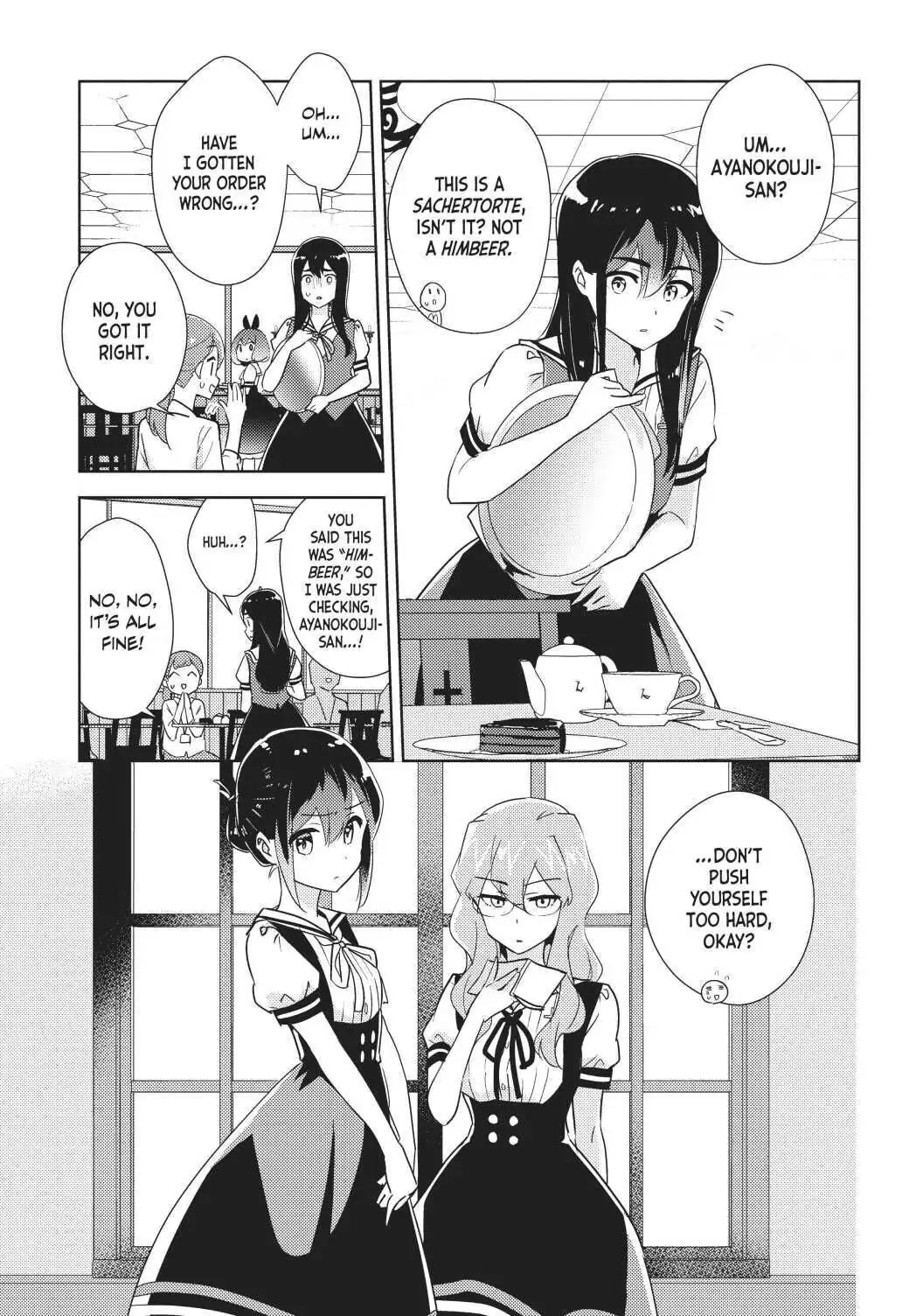 Watashi no Yuri wa Oshigoto desu! Chapter 32 page 25 - Chapter 32: Have You a Moment to Spare?