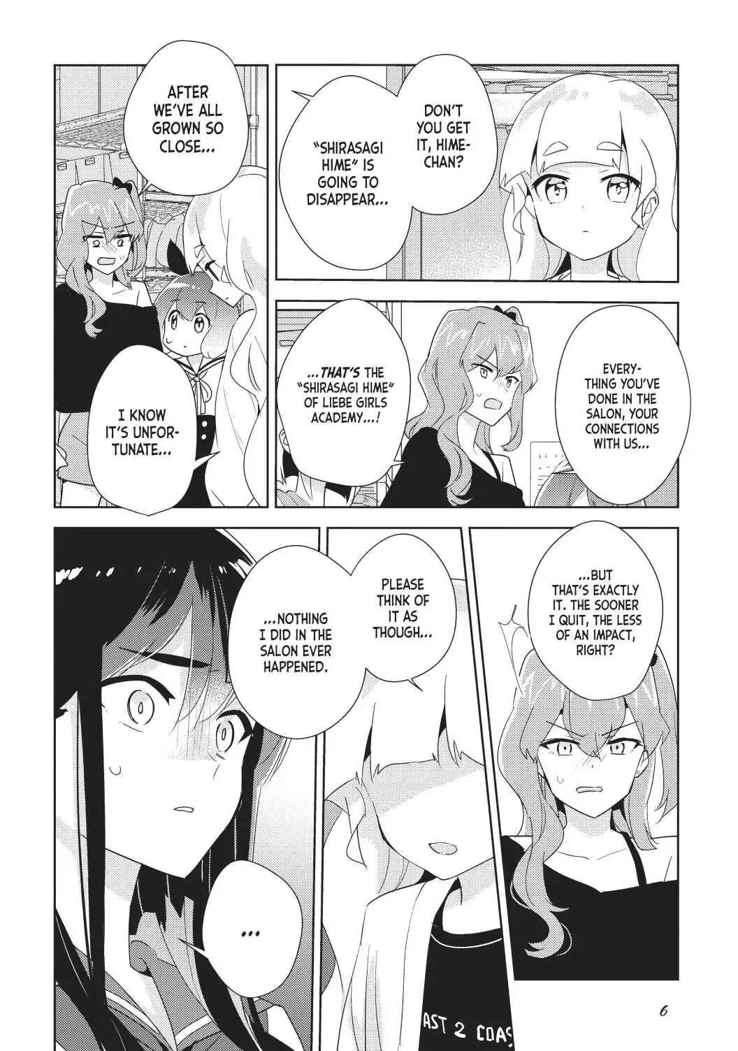 Watashi no Yuri wa Oshigoto desu! Chapter 32 page 6 - Chapter 32: Have You a Moment to Spare?