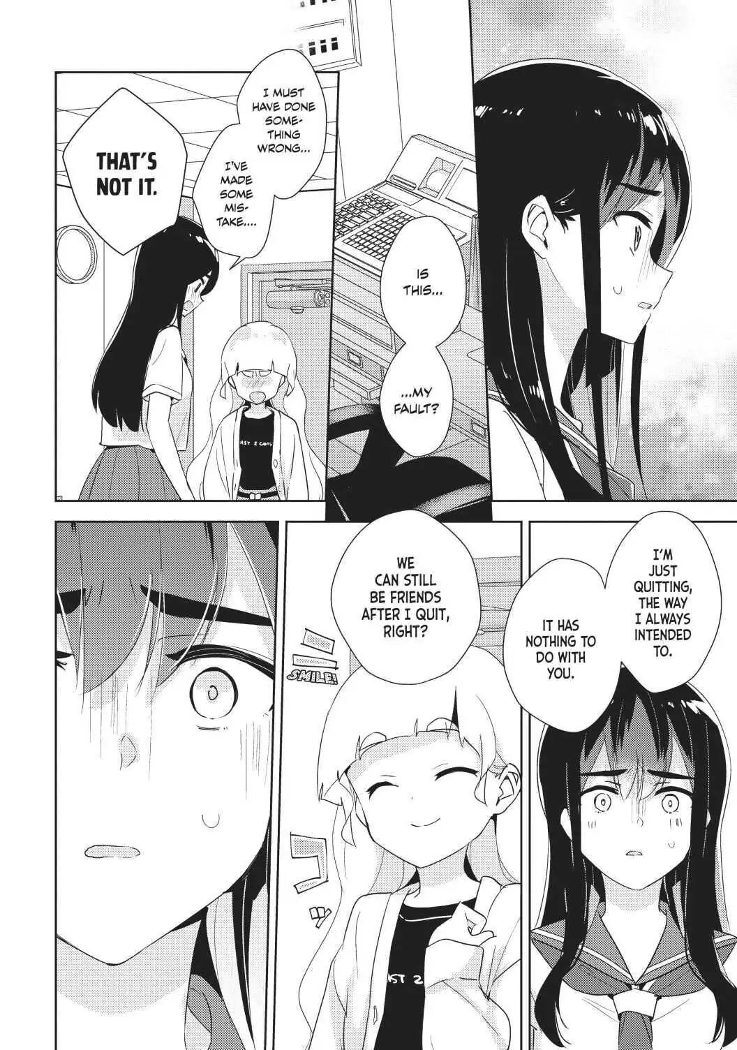 Watashi no Yuri wa Oshigoto desu! Chapter 32 page 8 - Chapter 32: Have You a Moment to Spare?