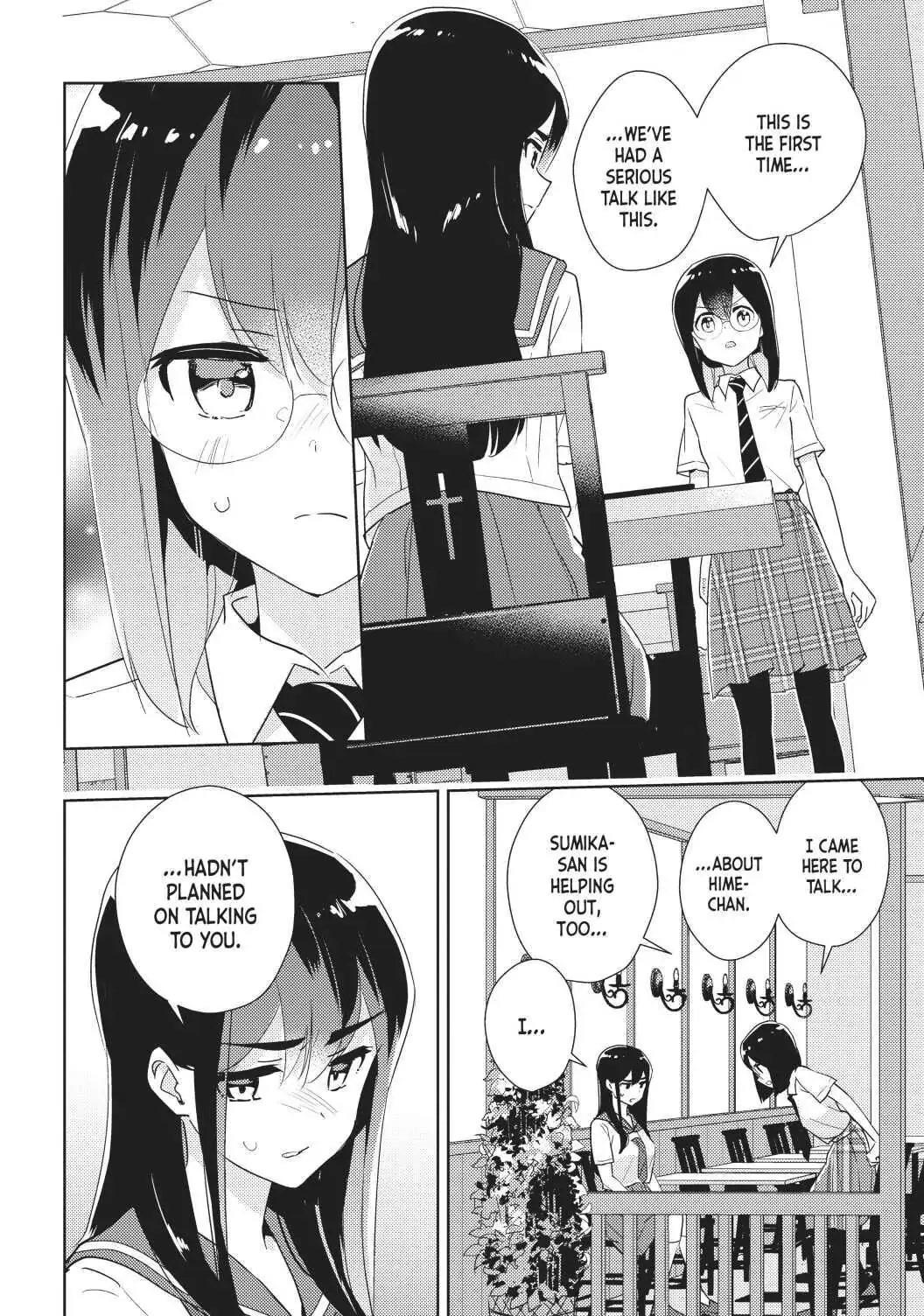 Watashi no Yuri wa Oshigoto desu! Chapter 33 page 11 - Chapter 33: Spare No Detail