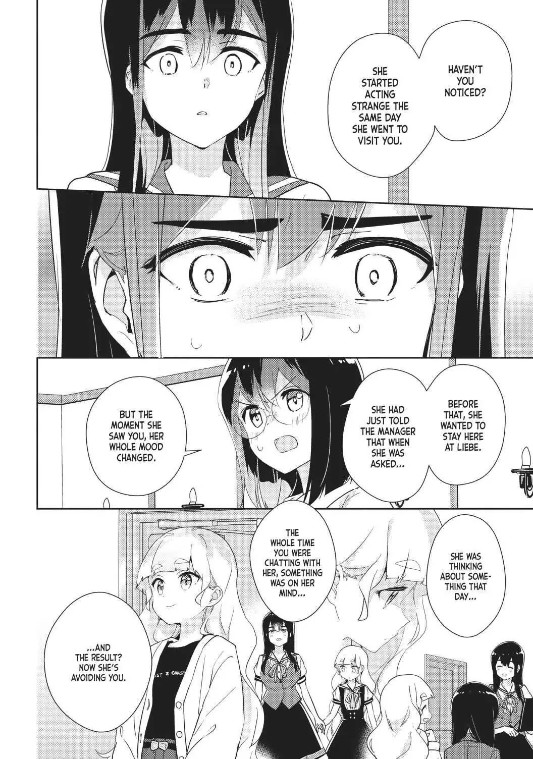 Watashi no Yuri wa Oshigoto desu! Chapter 33 page 13 - Chapter 33: Spare No Detail