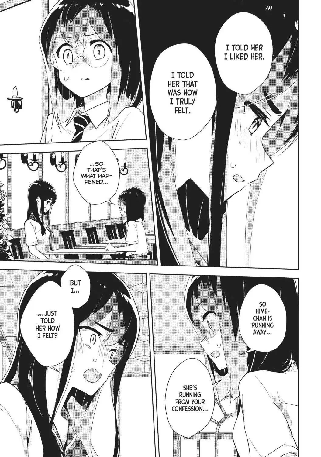 Watashi no Yuri wa Oshigoto desu! Chapter 33 page 16 - Chapter 33: Spare No Detail