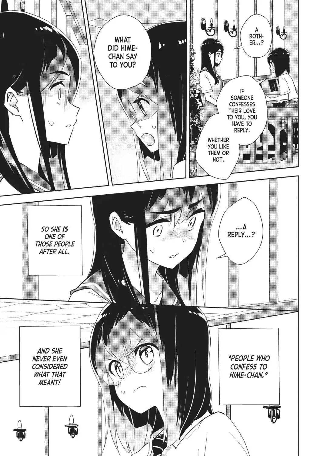 Watashi no Yuri wa Oshigoto desu! Chapter 33 page 18 - Chapter 33: Spare No Detail