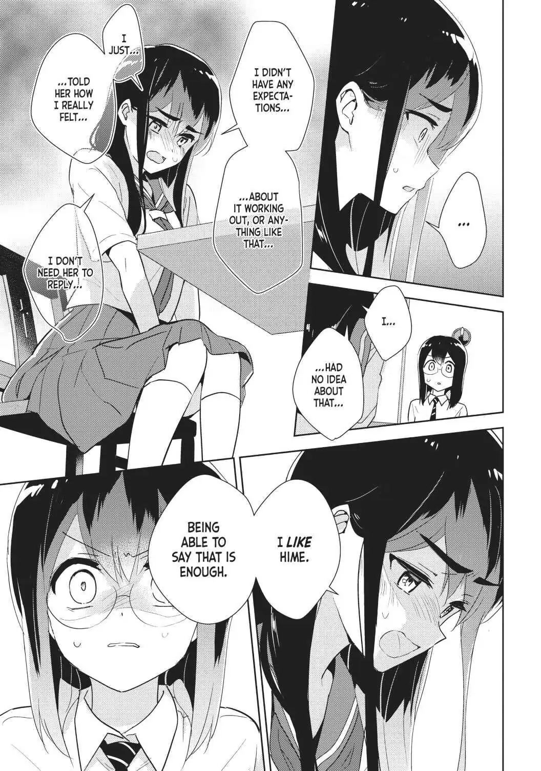 Watashi no Yuri wa Oshigoto desu! Chapter 33 page 20 - Chapter 33: Spare No Detail