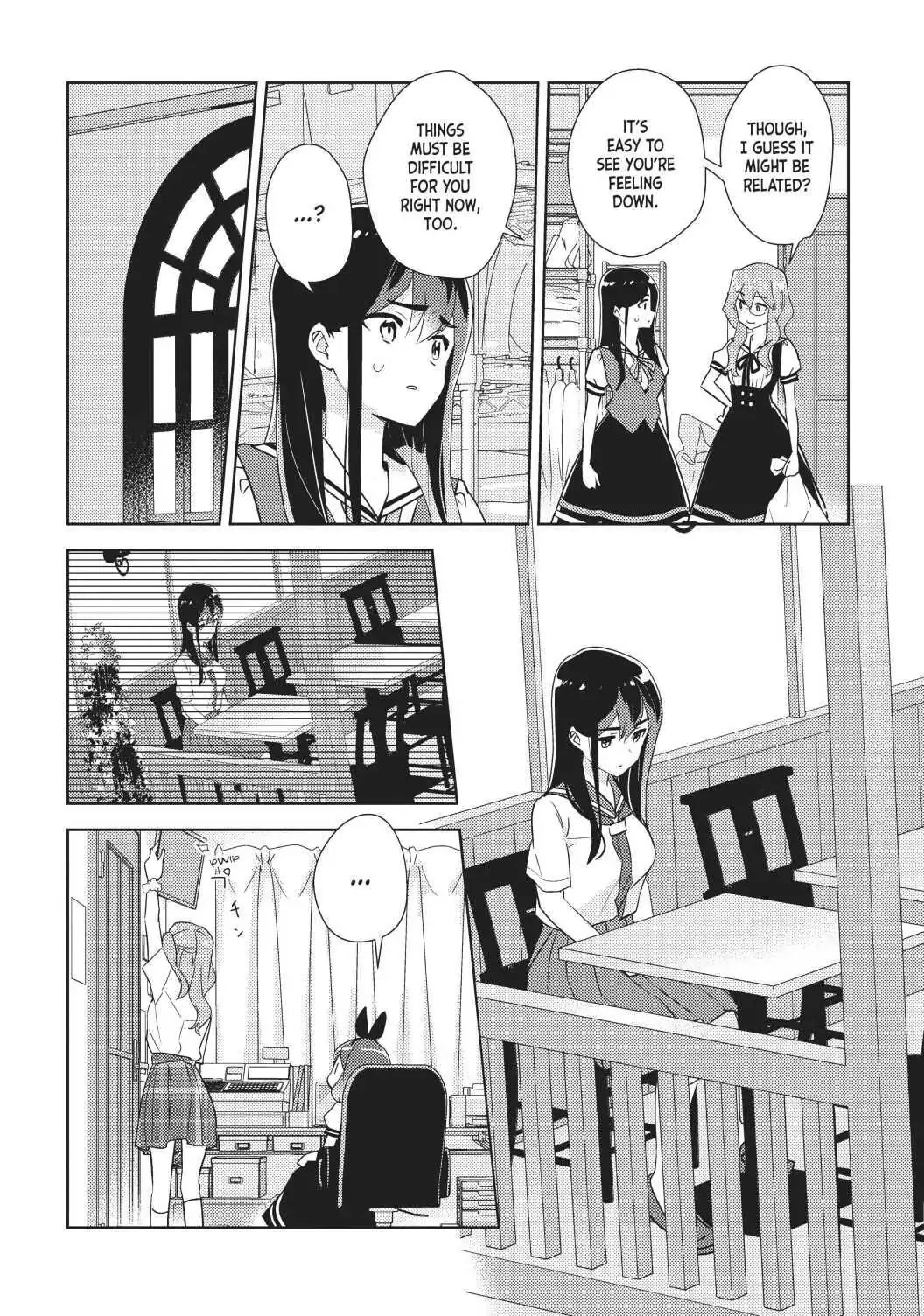 Watashi no Yuri wa Oshigoto desu! Chapter 33 page 3 - Chapter 33: Spare No Detail
