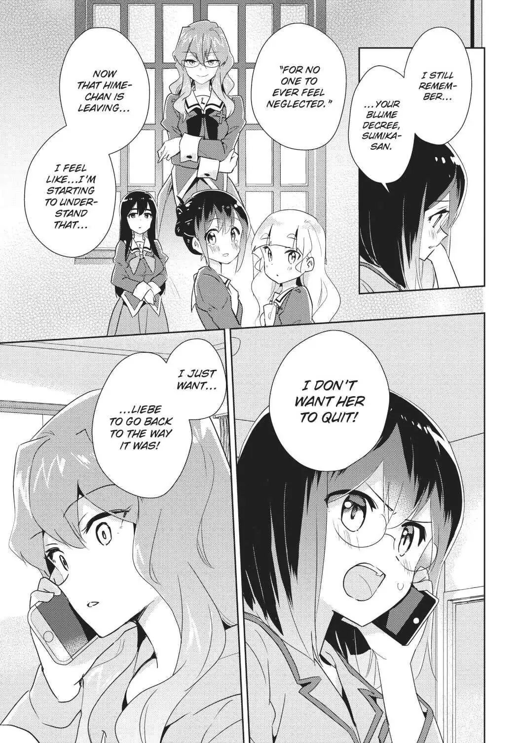 Watashi no Yuri wa Oshigoto desu! Chapter 33 page 8 - Chapter 33: Spare No Detail