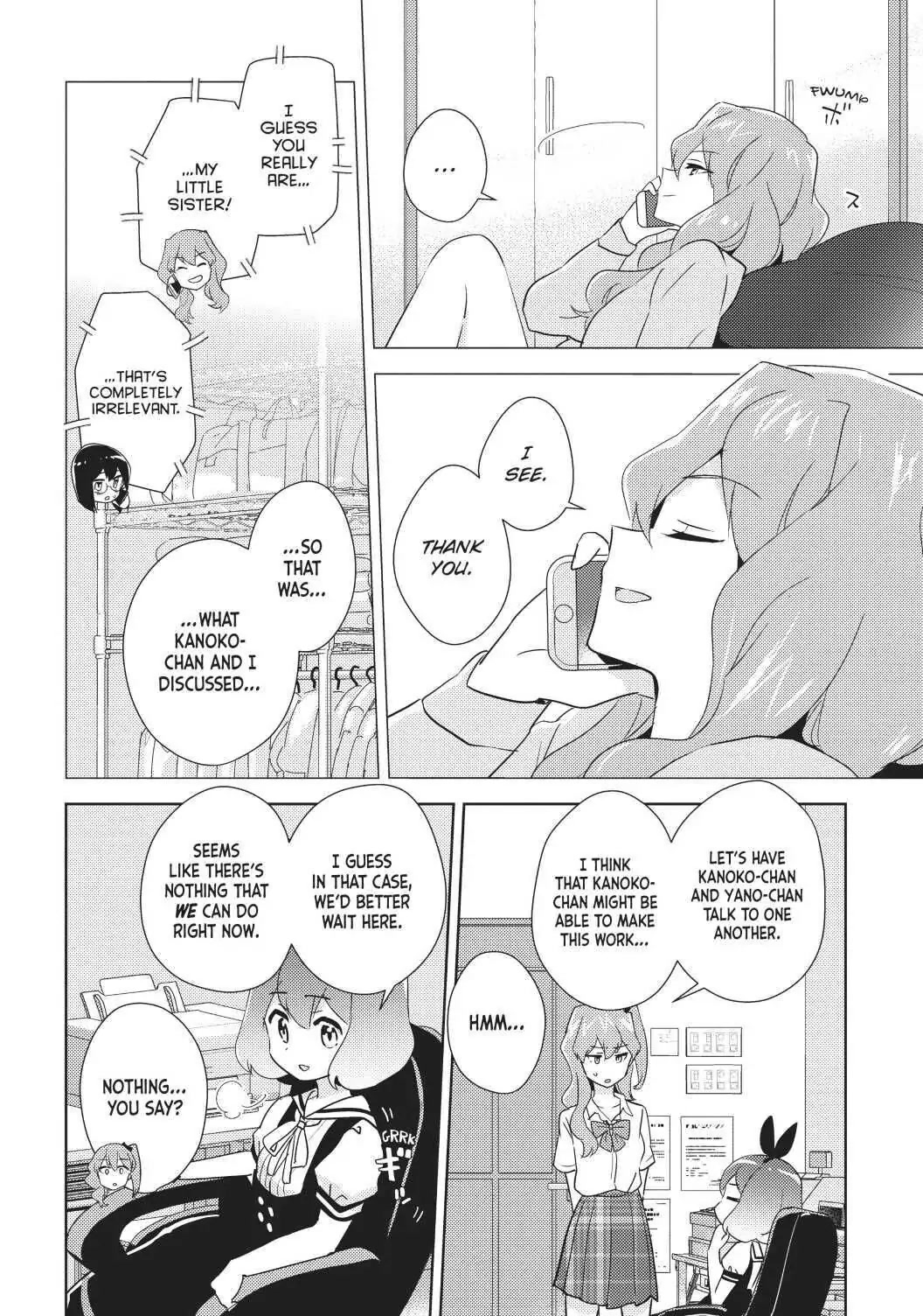 Watashi no Yuri wa Oshigoto desu! Chapter 33 page 9 - Chapter 33: Spare No Detail