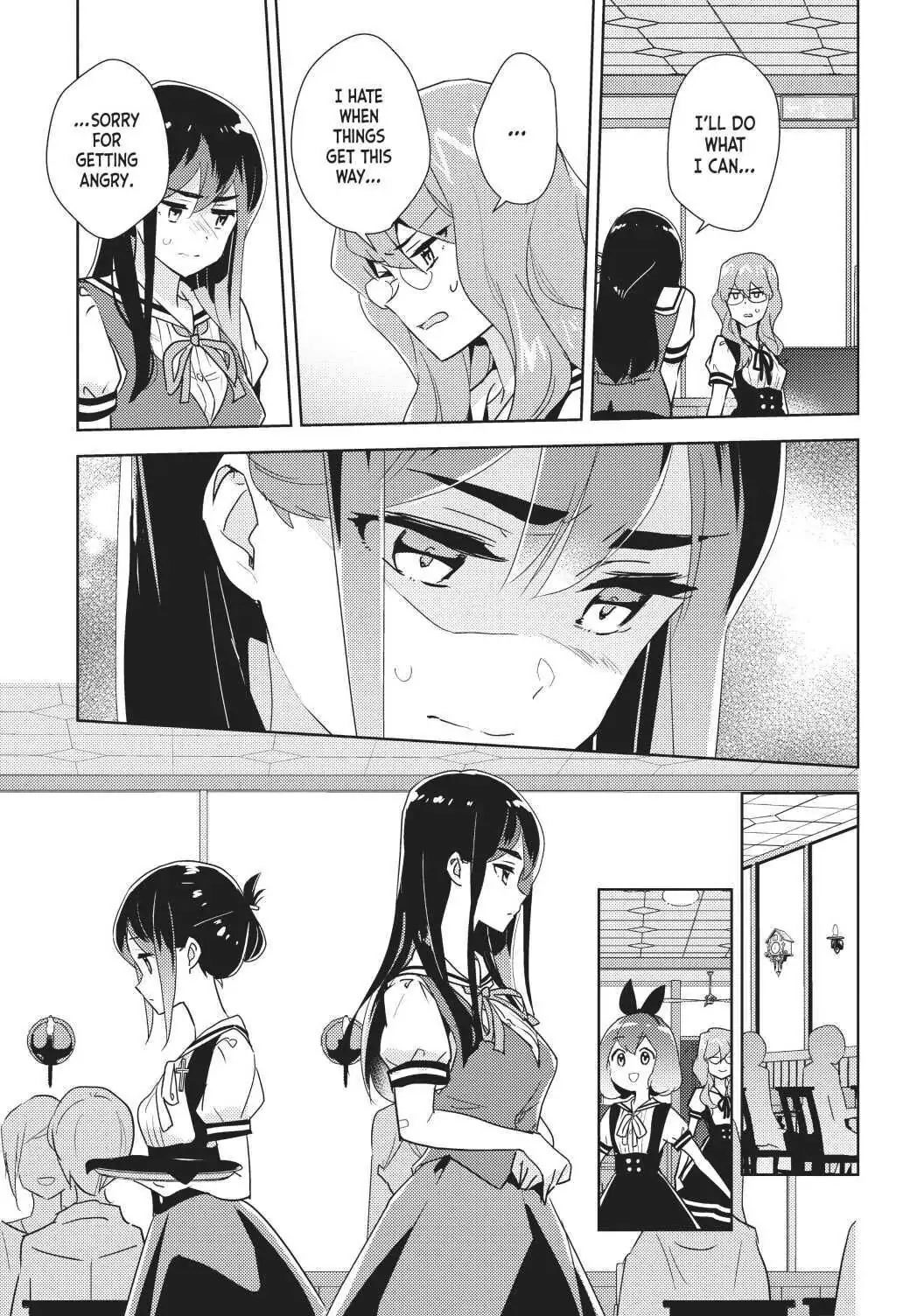 Watashi no Yuri wa Oshigoto desu! Chapter 34 page 12 - Chapter 34: Now for My Next Great Blunder