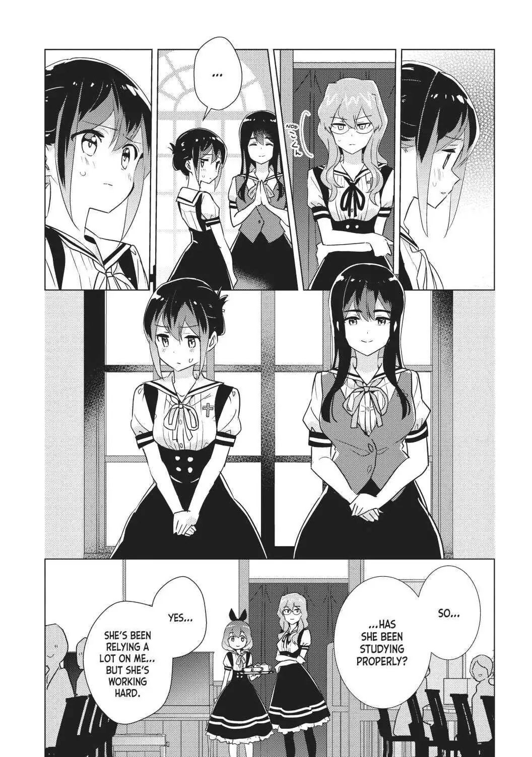 Watashi no Yuri wa Oshigoto desu! Chapter 34 page 17 - Chapter 34: Now for My Next Great Blunder