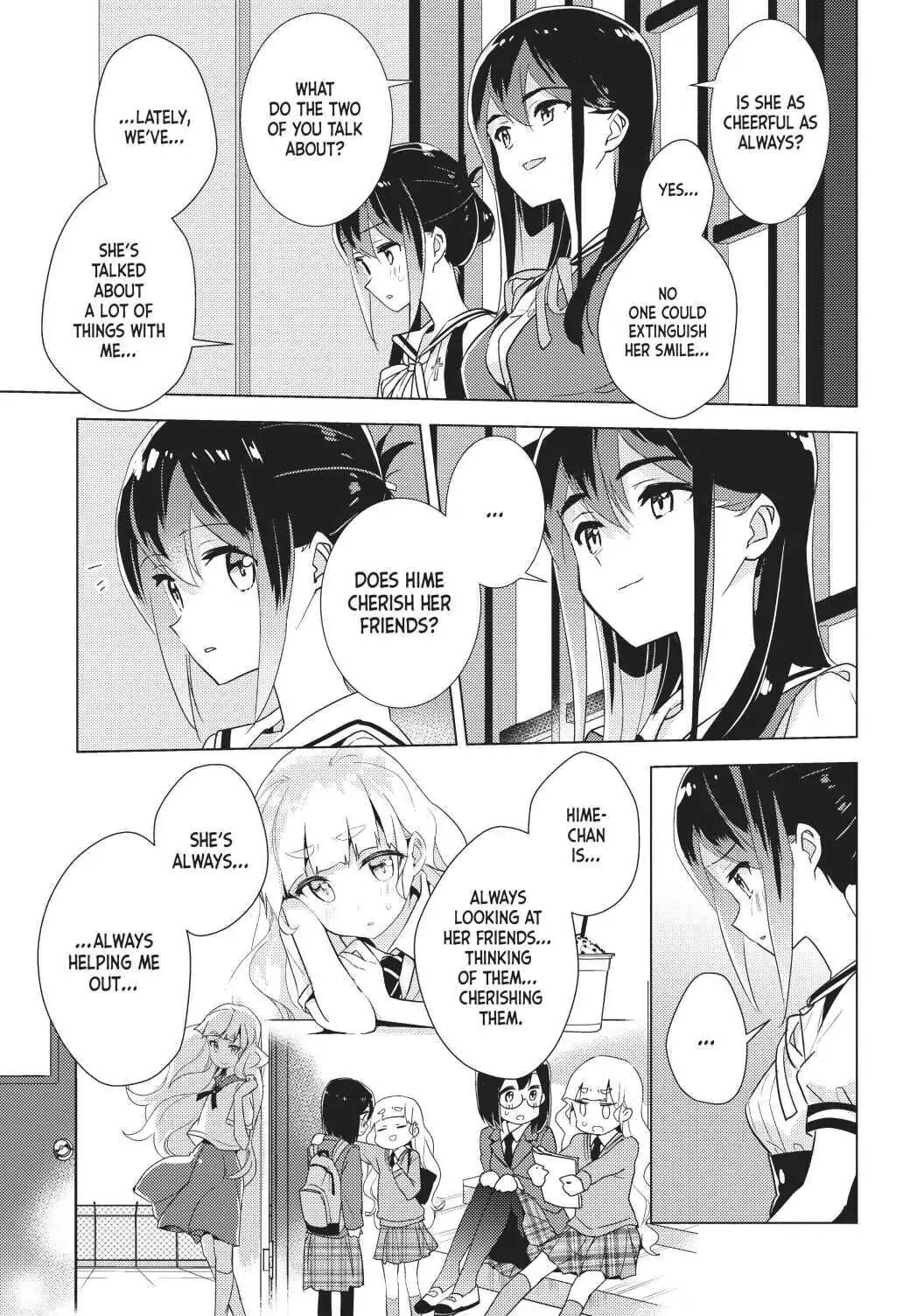 Watashi no Yuri wa Oshigoto desu! Chapter 34 page 18 - Chapter 34: Now for My Next Great Blunder