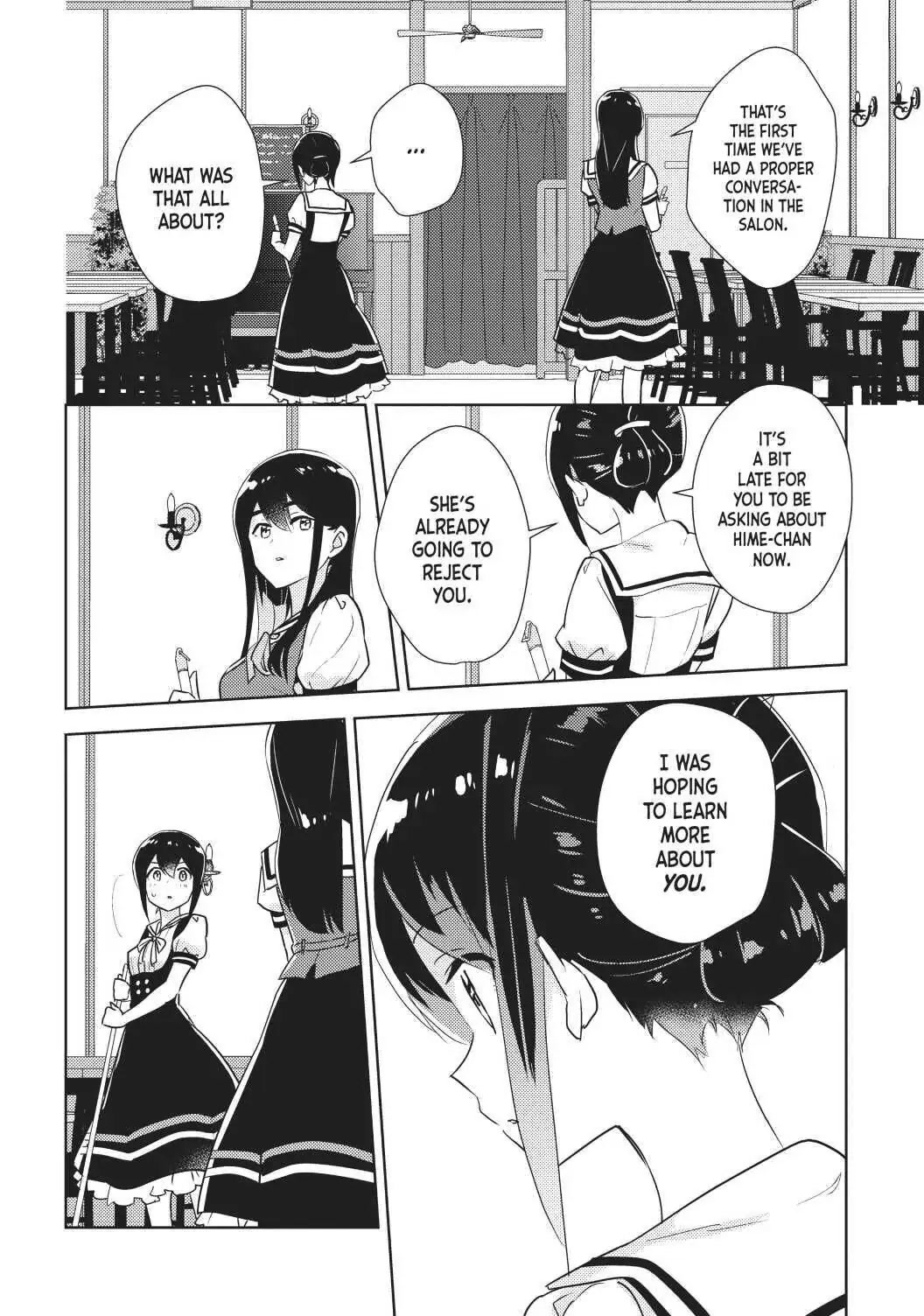 Watashi no Yuri wa Oshigoto desu! Chapter 34 page 21 - Chapter 34: Now for My Next Great Blunder