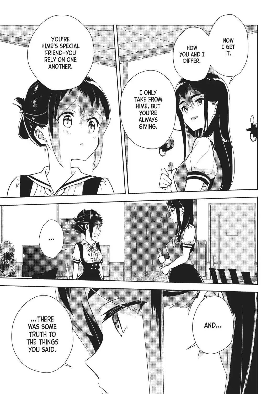 Watashi no Yuri wa Oshigoto desu! Chapter 34 page 22 - Chapter 34: Now for My Next Great Blunder