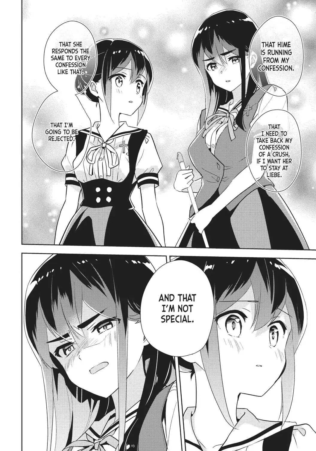 Watashi no Yuri wa Oshigoto desu! Chapter 34 page 23 - Chapter 34: Now for My Next Great Blunder