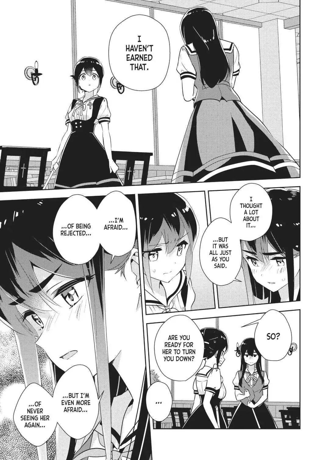Watashi no Yuri wa Oshigoto desu! Chapter 34 page 24 - Chapter 34: Now for My Next Great Blunder