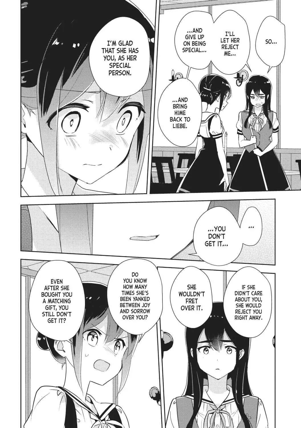 Watashi no Yuri wa Oshigoto desu! Chapter 34 page 25 - Chapter 34: Now for My Next Great Blunder