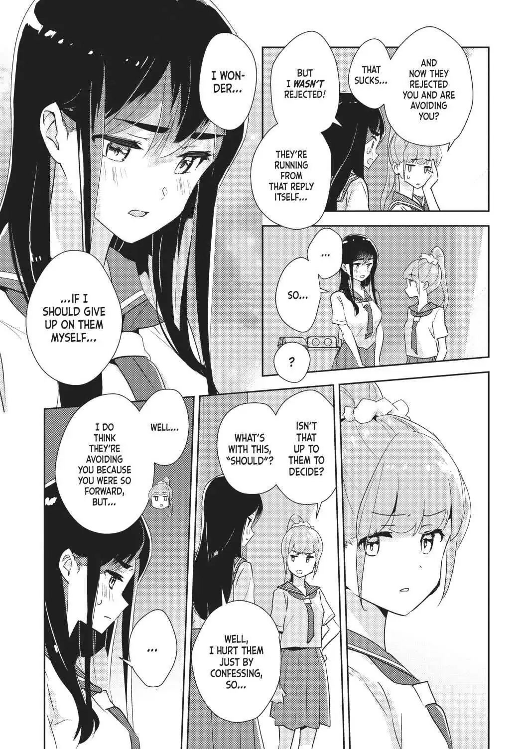 Watashi no Yuri wa Oshigoto desu! Chapter 34 page 6 - Chapter 34: Now for My Next Great Blunder