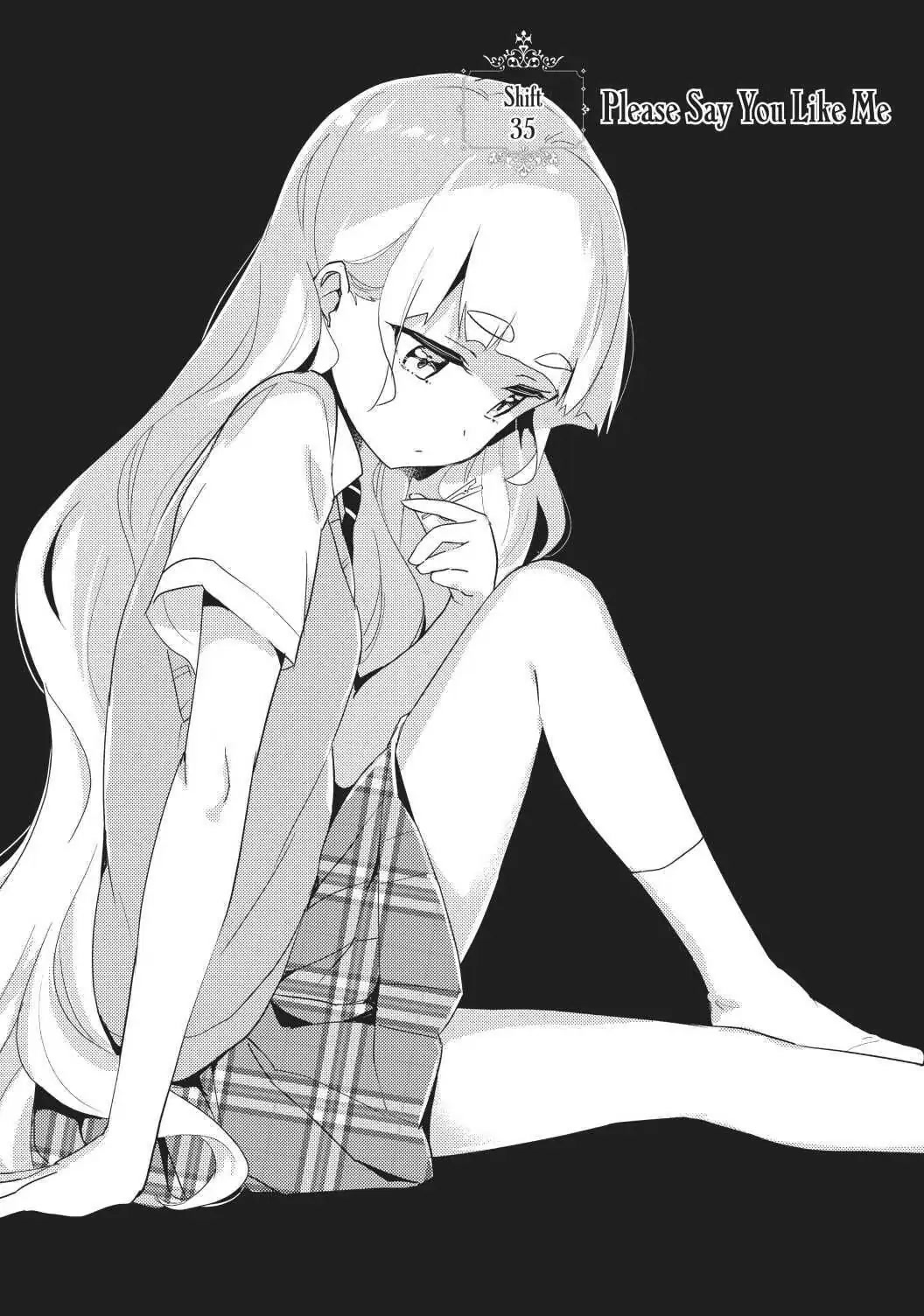 Watashi no Yuri wa Oshigoto desu! Chapter 35 page 1 - Chapter 35: Please Say You Like Me