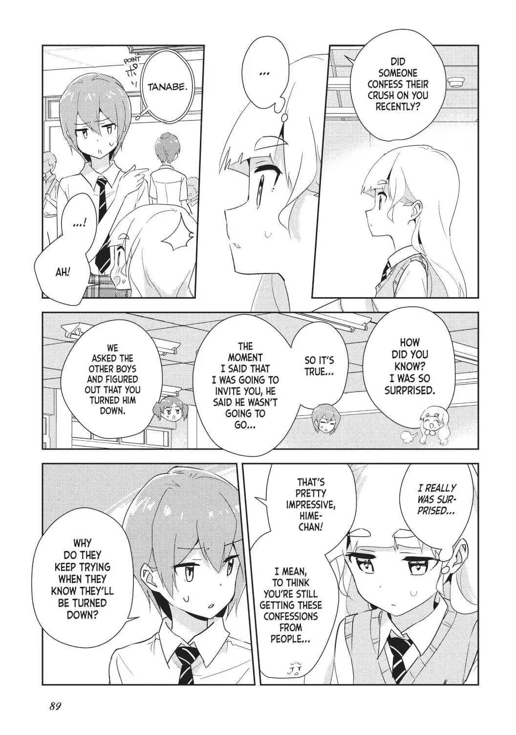 Watashi no Yuri wa Oshigoto desu! Chapter 35 page 4 - Chapter 35: Please Say You Like Me