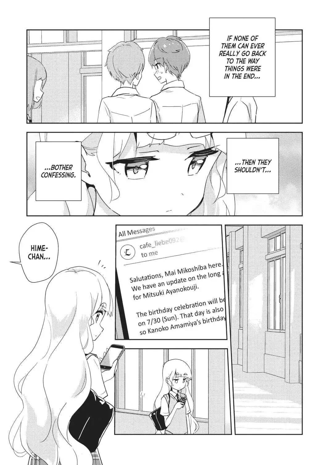 Watashi no Yuri wa Oshigoto desu! Chapter 35 page 6 - Chapter 35: Please Say You Like Me